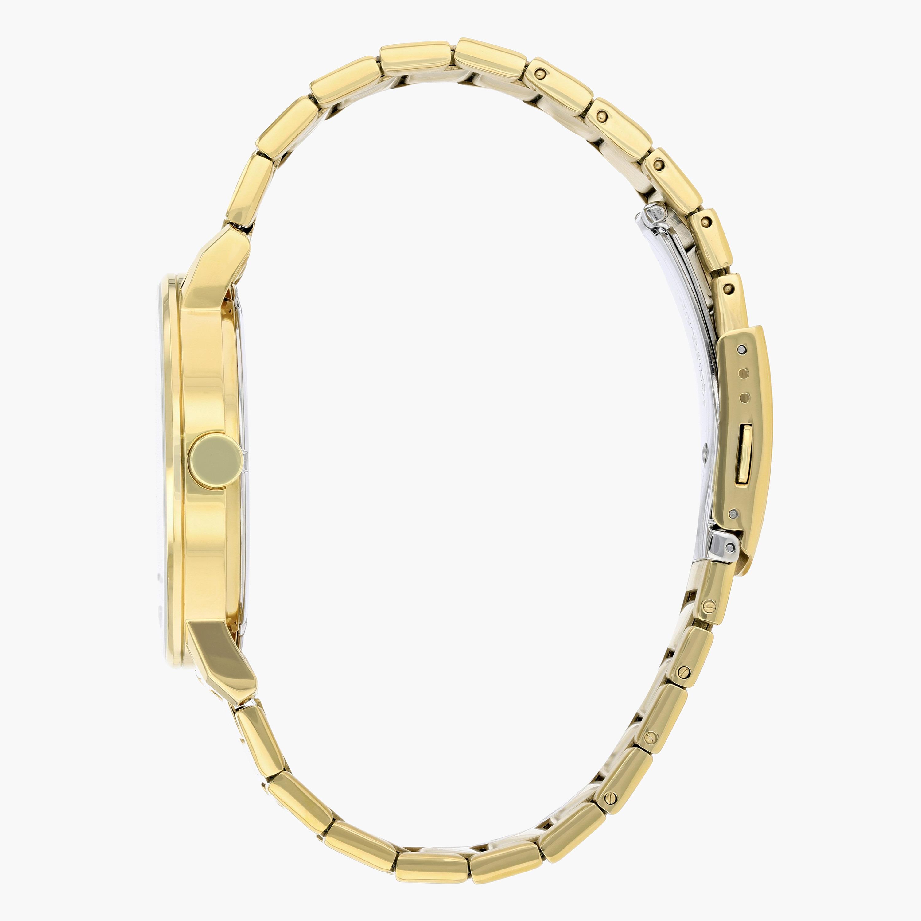 ساعة تناظرية ذهبية كوارتز بحزام معدني للرجال من سيتيزن - BE9182 57E-men-watchesandjewellery-watches-image-3