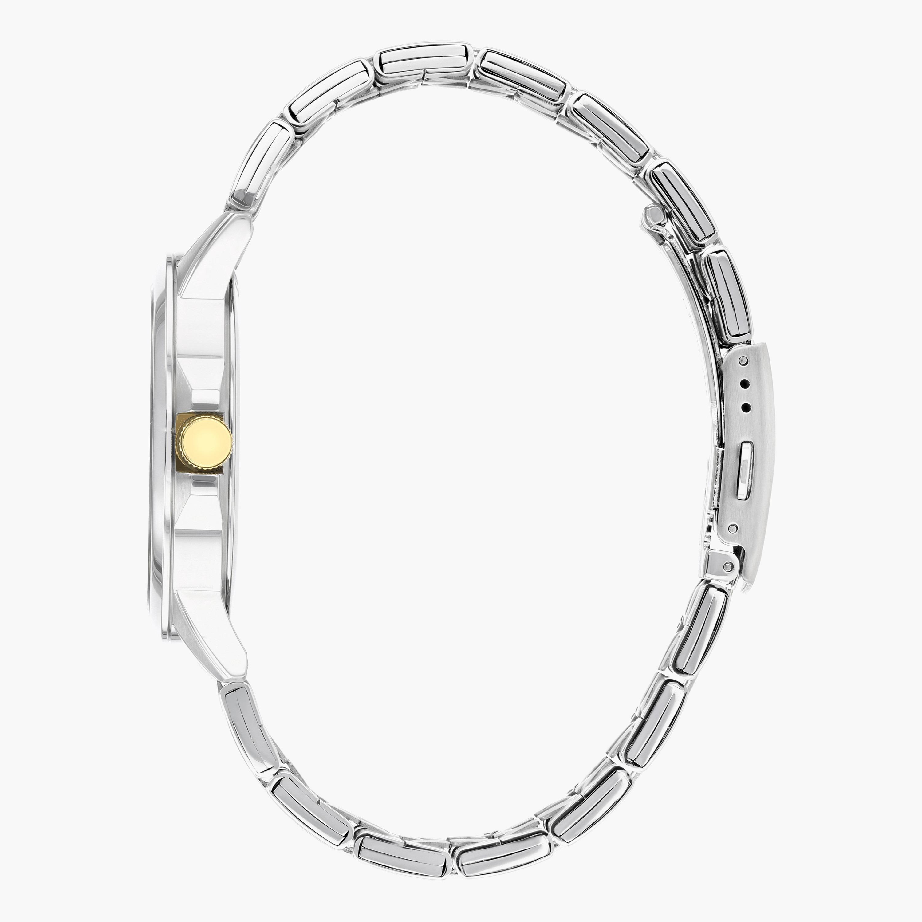 Citizen Men's Silver & Gold Analog Metal Strap Watch BF2018 52E-men-watchesandjewellery-watches-image-3