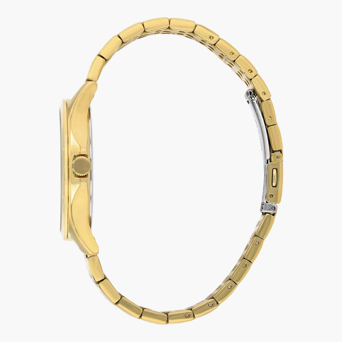 Citizen Men's Gold Analog Day and Date Metal Strap Watch BF2022 55H-men-watchesandjewellery-watches-image-3