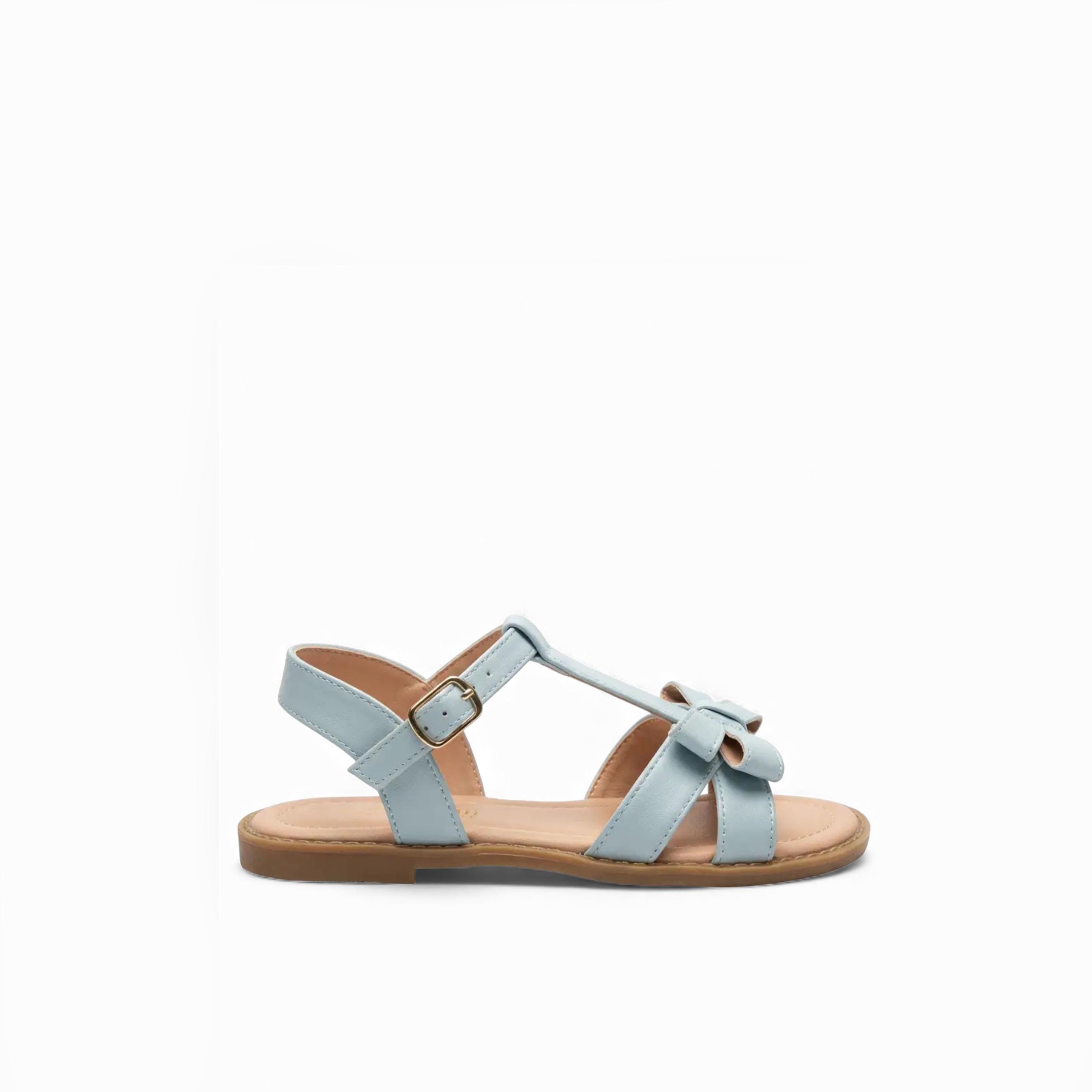 Geoomnii Girls Buckle Zeaineab Strap Sandals | BH2063-B19-BLUE-girls-shoes-sandals-image-1