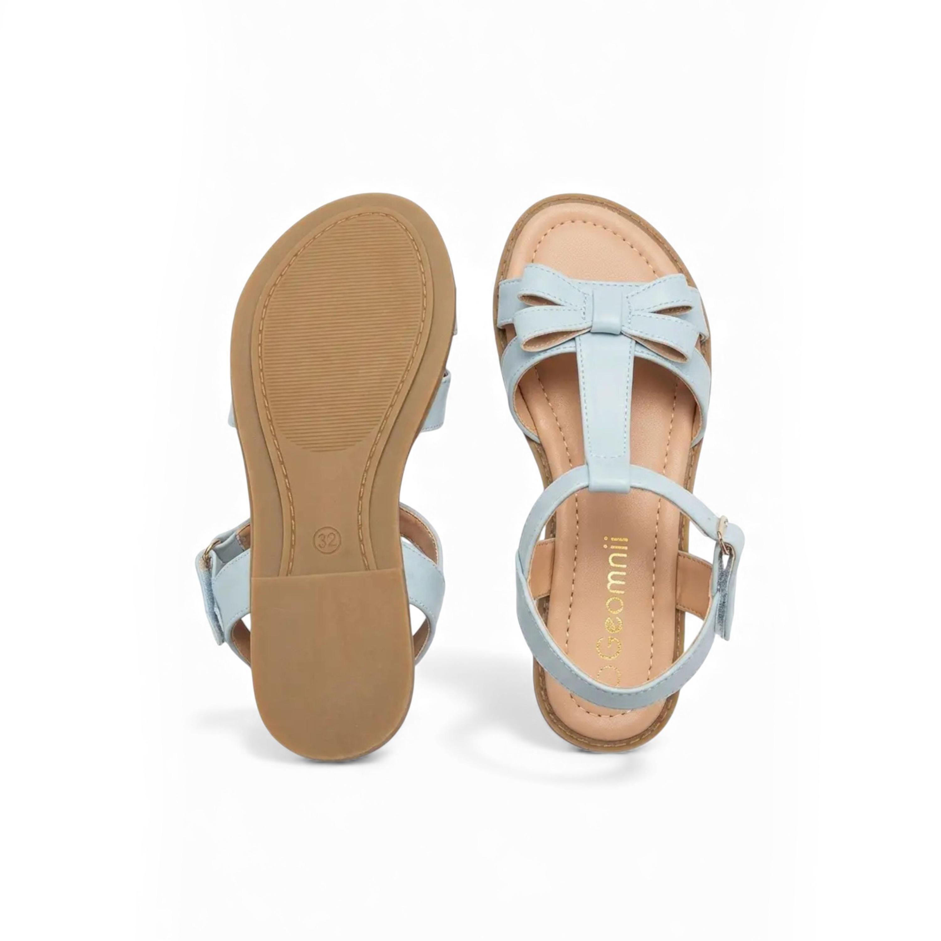 جيومني - صندل زينب بإبزيم  للبنات | BH2063-B19-BLUE-girls-shoes-sandals-image-3