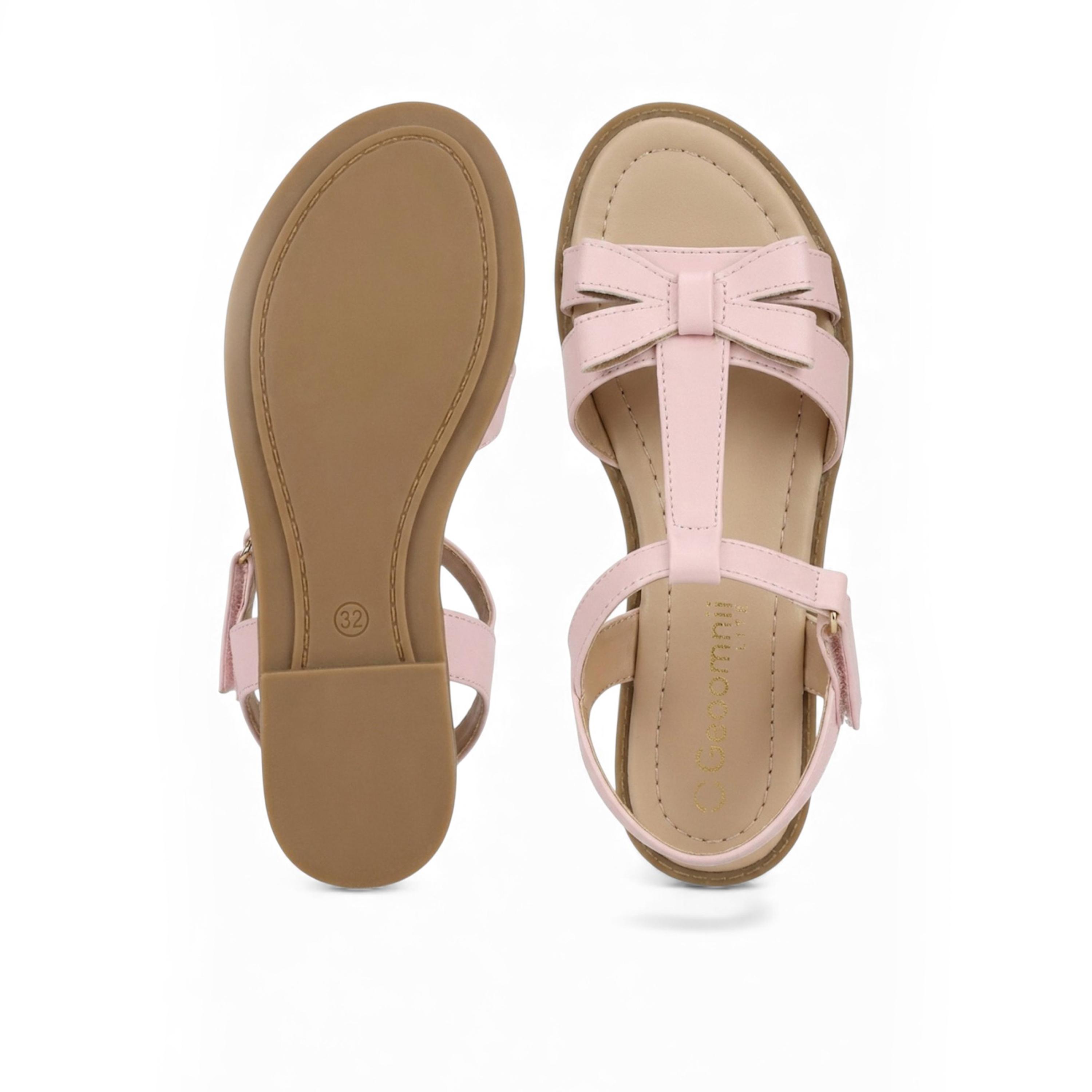 Geoomnii Girls Buckle EHiept Strap Sandals | BH2063-B19-PINK-girls-shoes-sandals-image-3
