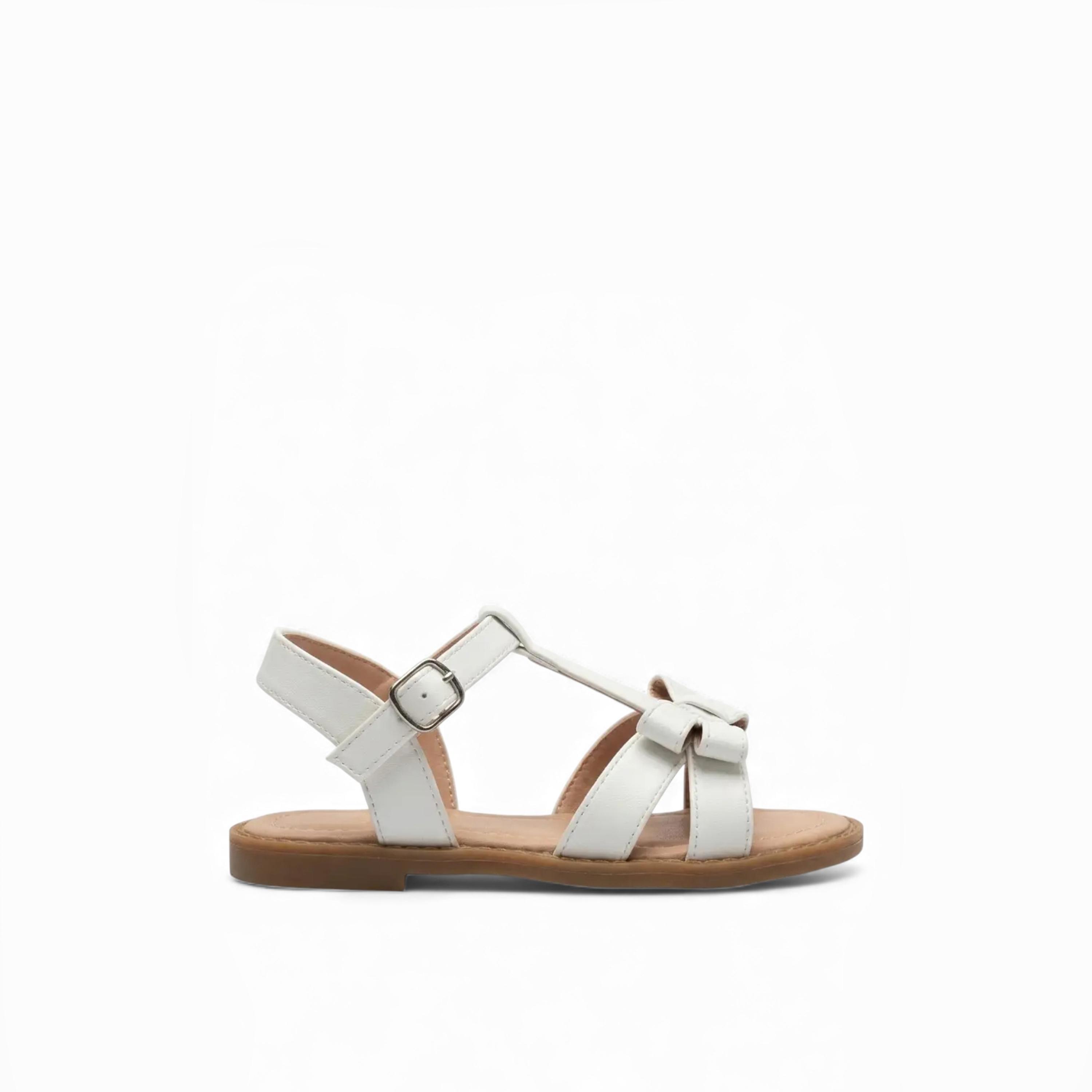 جيومني - صندل إيراسيلي بحزام بإبزيم للبنات | BH2063-B19-WHITE-girls-shoes-sandals-image-4