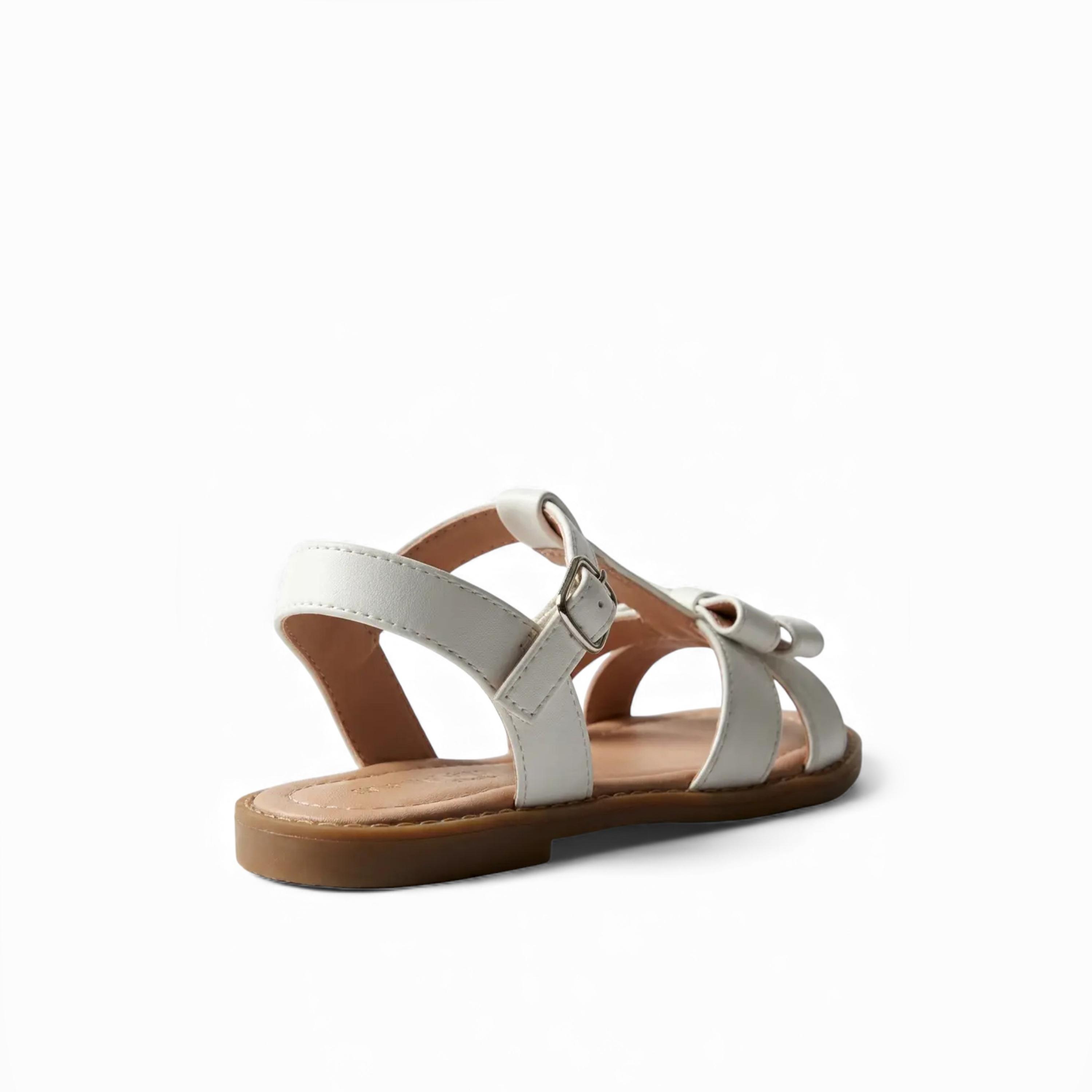 جيومني - صندل إيراسيلي بحزام بإبزيم للبنات | BH2063-B19-WHITE-girls-shoes-sandals-image-5