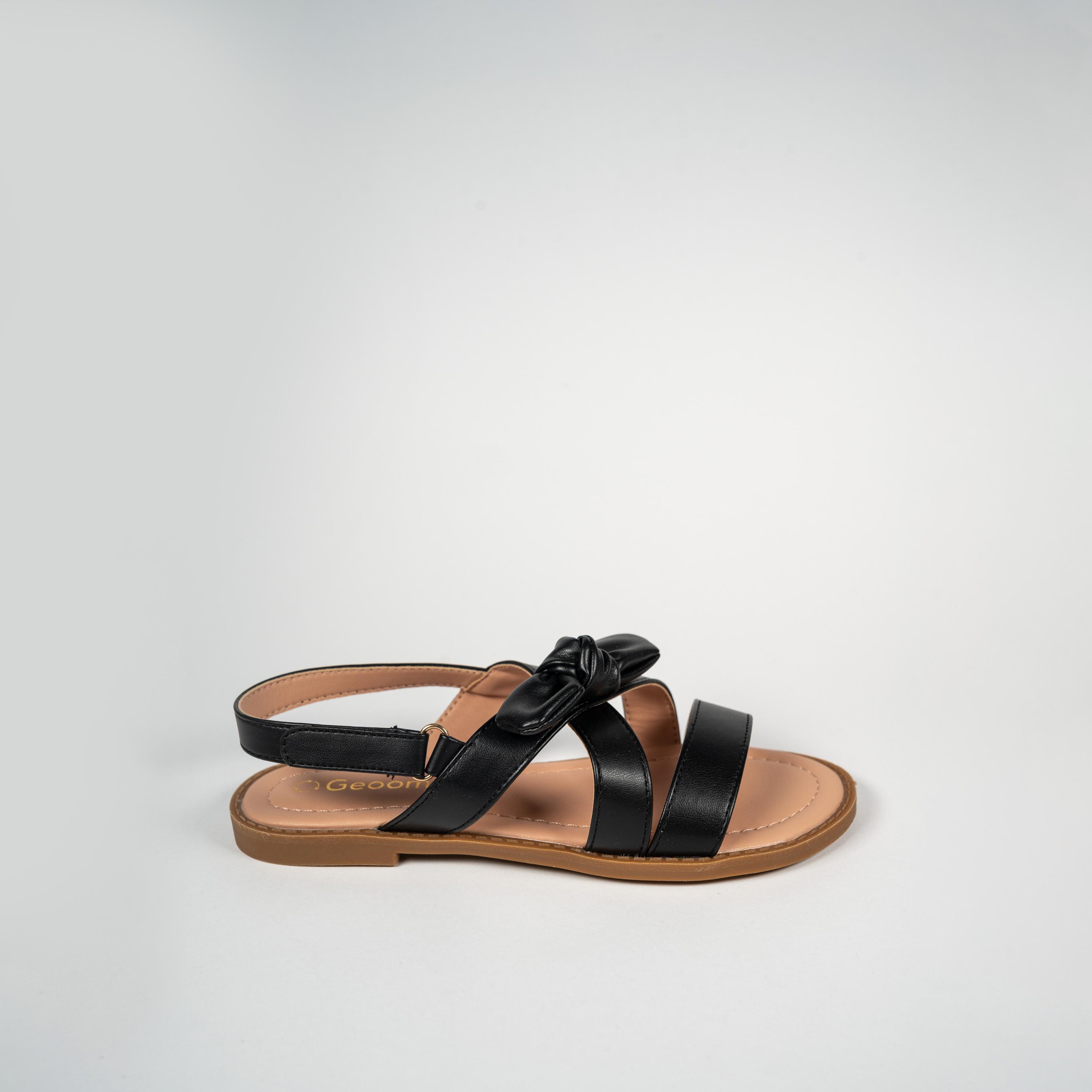 جيومني - صندل بييلور مشبك وحلقة للبنات | BH2490-18-BLACK-girls-shoes-sandals-image-4