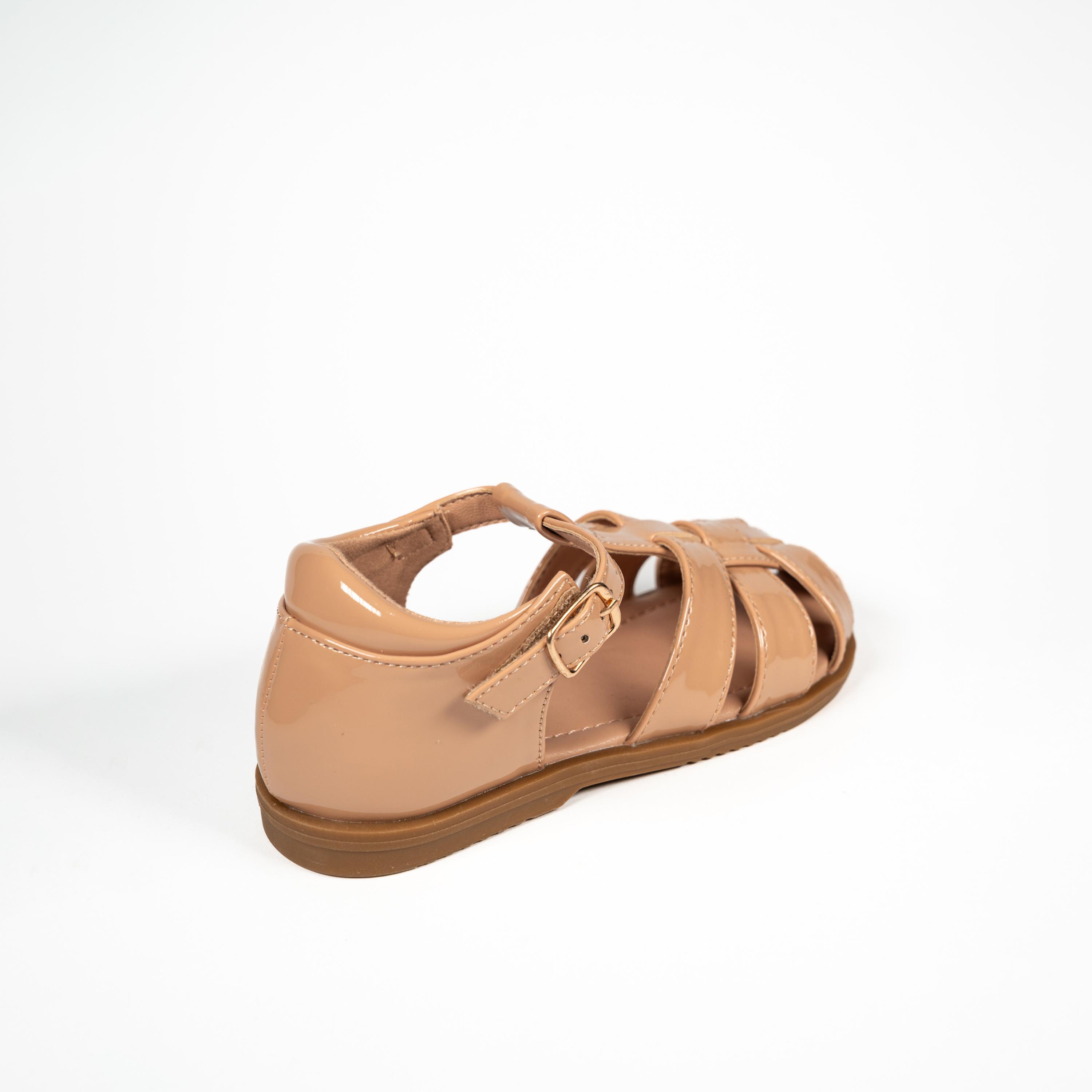 جيومني - حذاء زيريا بإبزيم للأطفال | BH484-4-BEIGE-girls-shoes-sandals-image-5