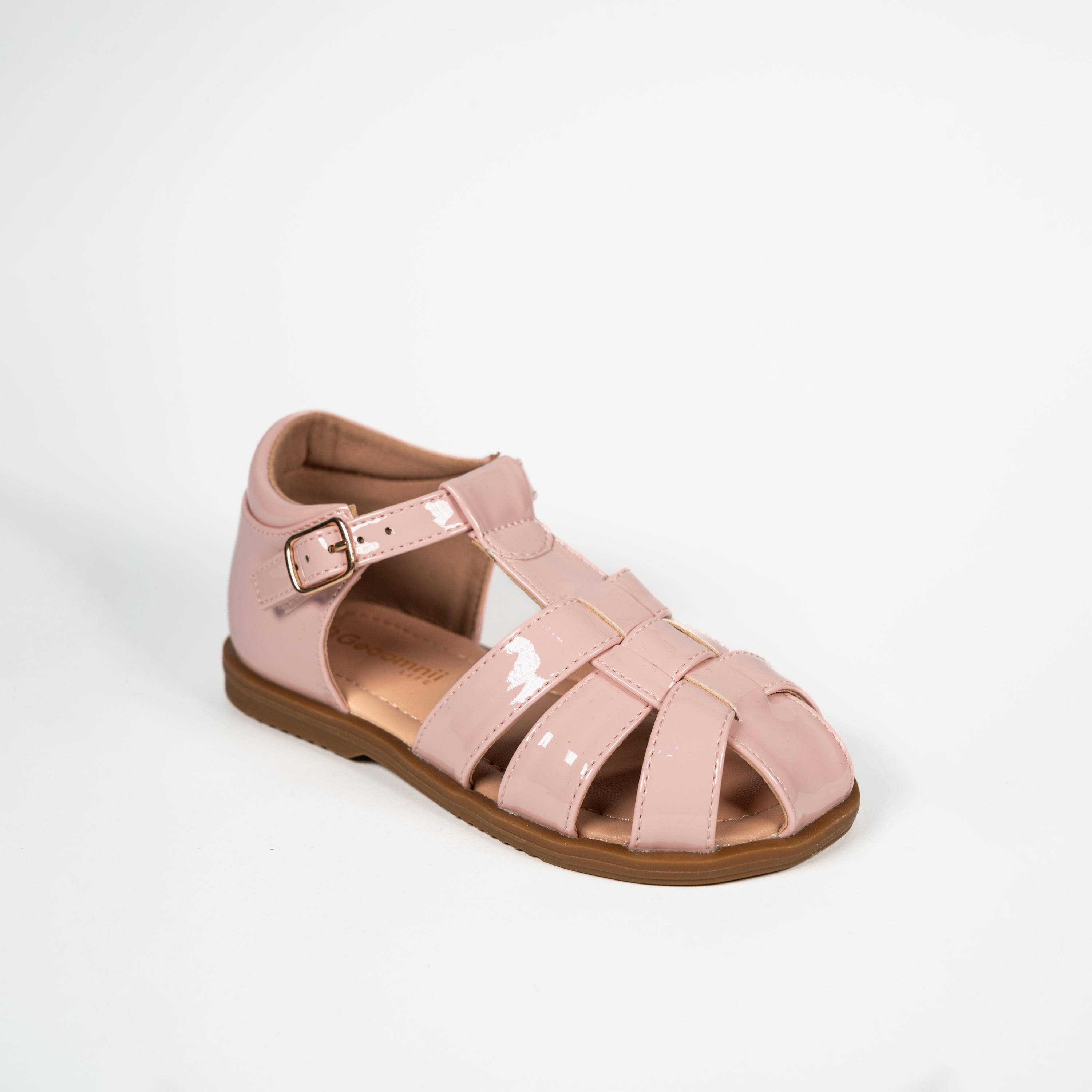 جيومني - حذاء ديبوريا بإبزيم للبنات | BH484-4-PINK-girls-shoes-sandals-image-1