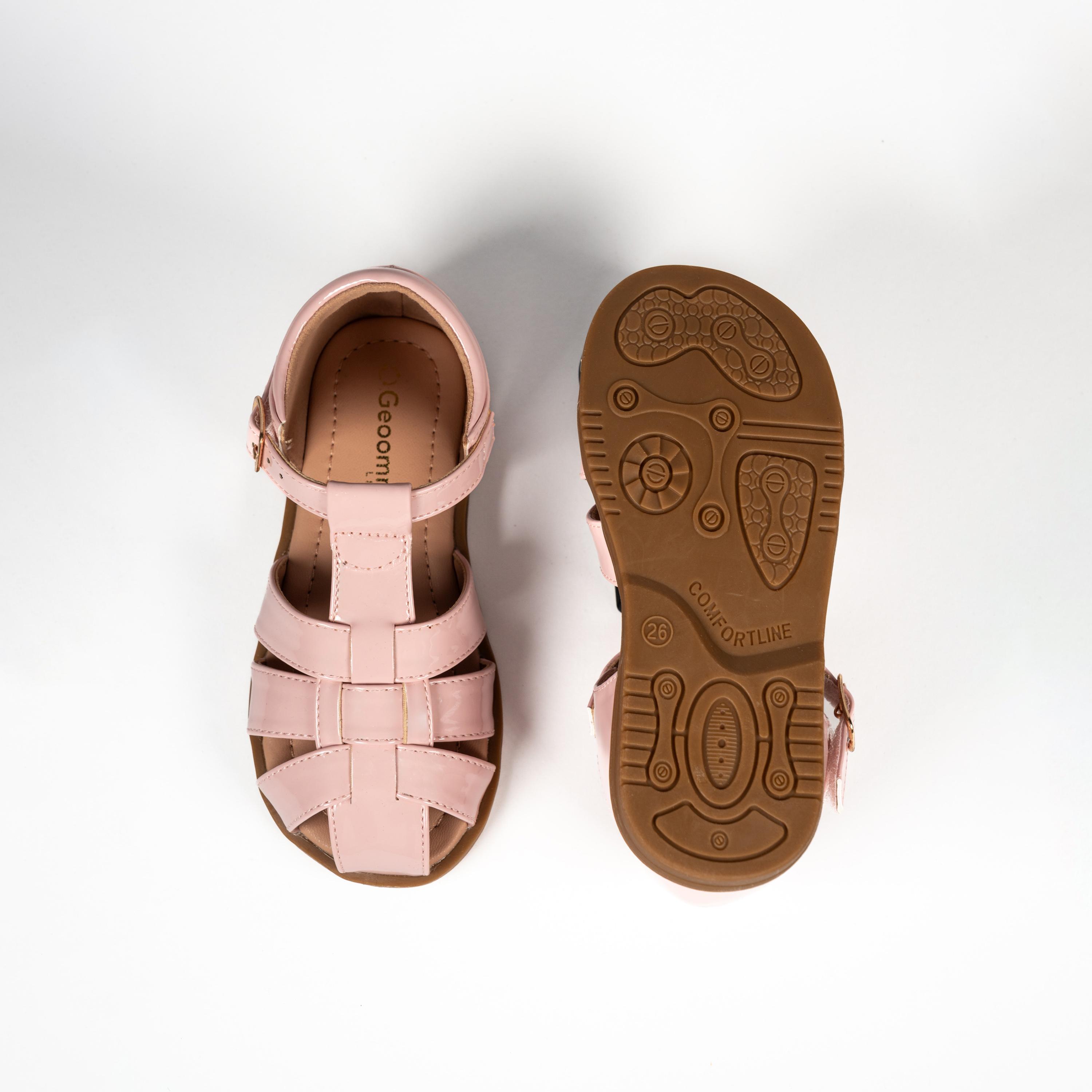 جيومني - حذاء ديبوريا بإبزيم للبنات | BH484-4-PINK-girls-shoes-sandals-image-3
