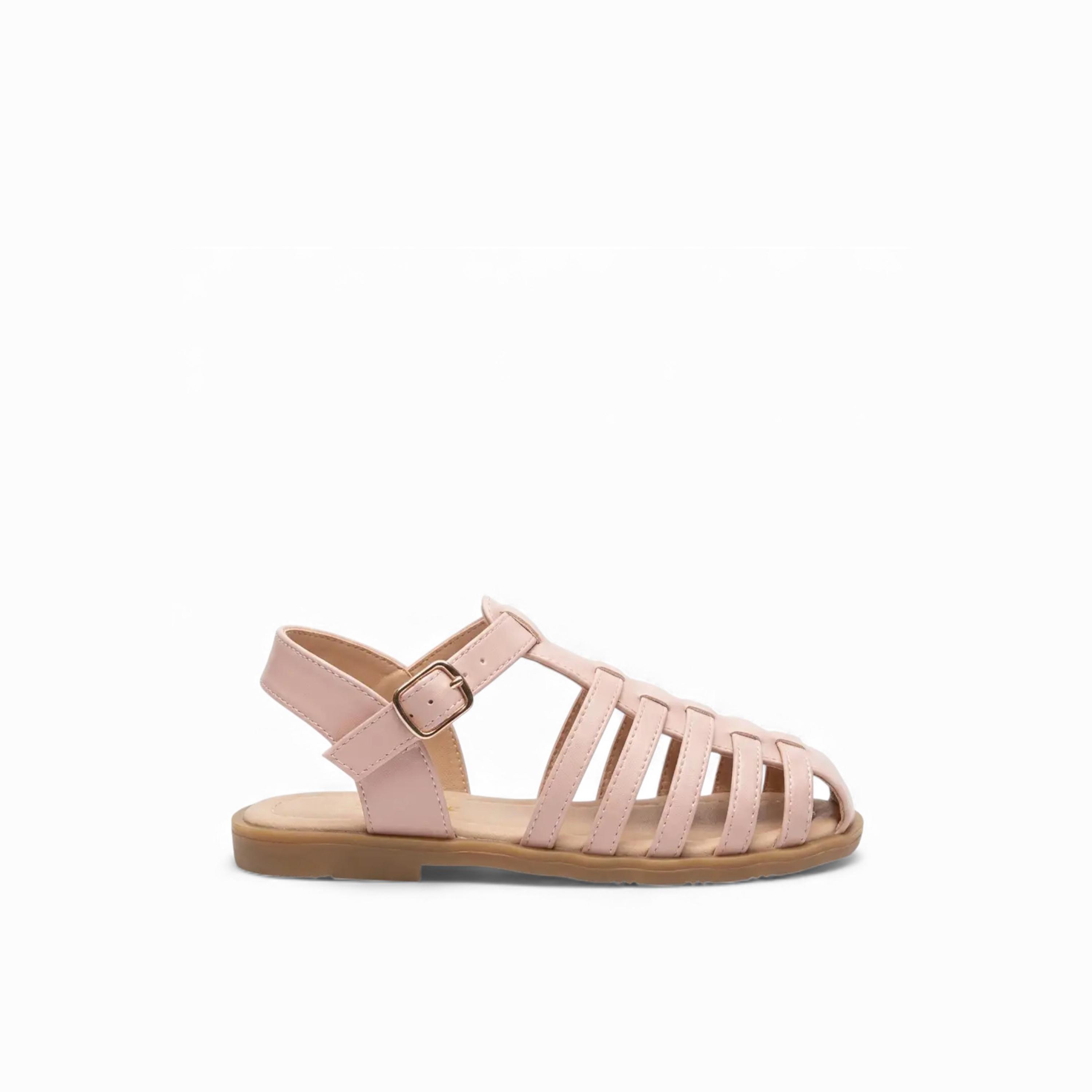 جيومني - صندل باولا مشبك وحلقة للبنات | BH484-A001-PINK-girls-shoes-sandals-image-4
