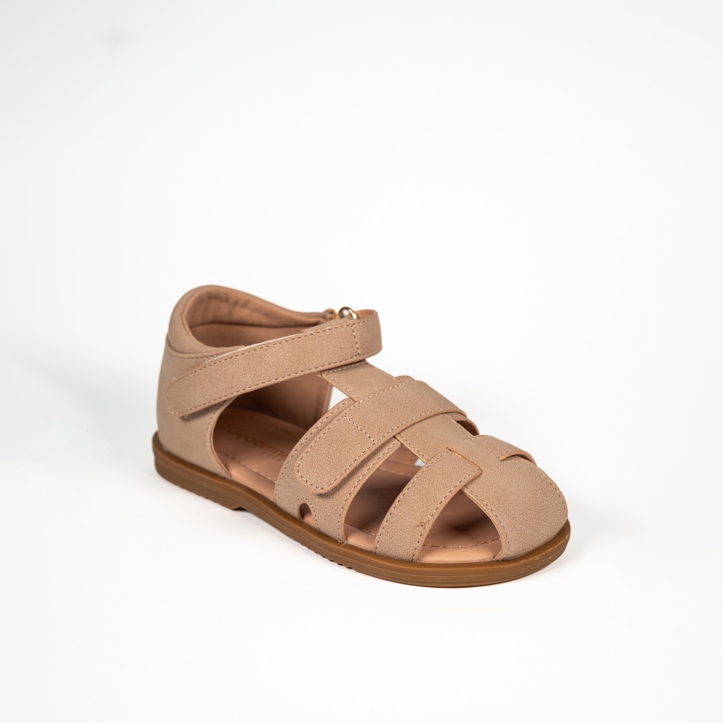 Geoomnii Kids Hook & Loop Bearbearea Fisherman | BH484-B13-DSTPINK-girls-shoes-sandals-image-1
