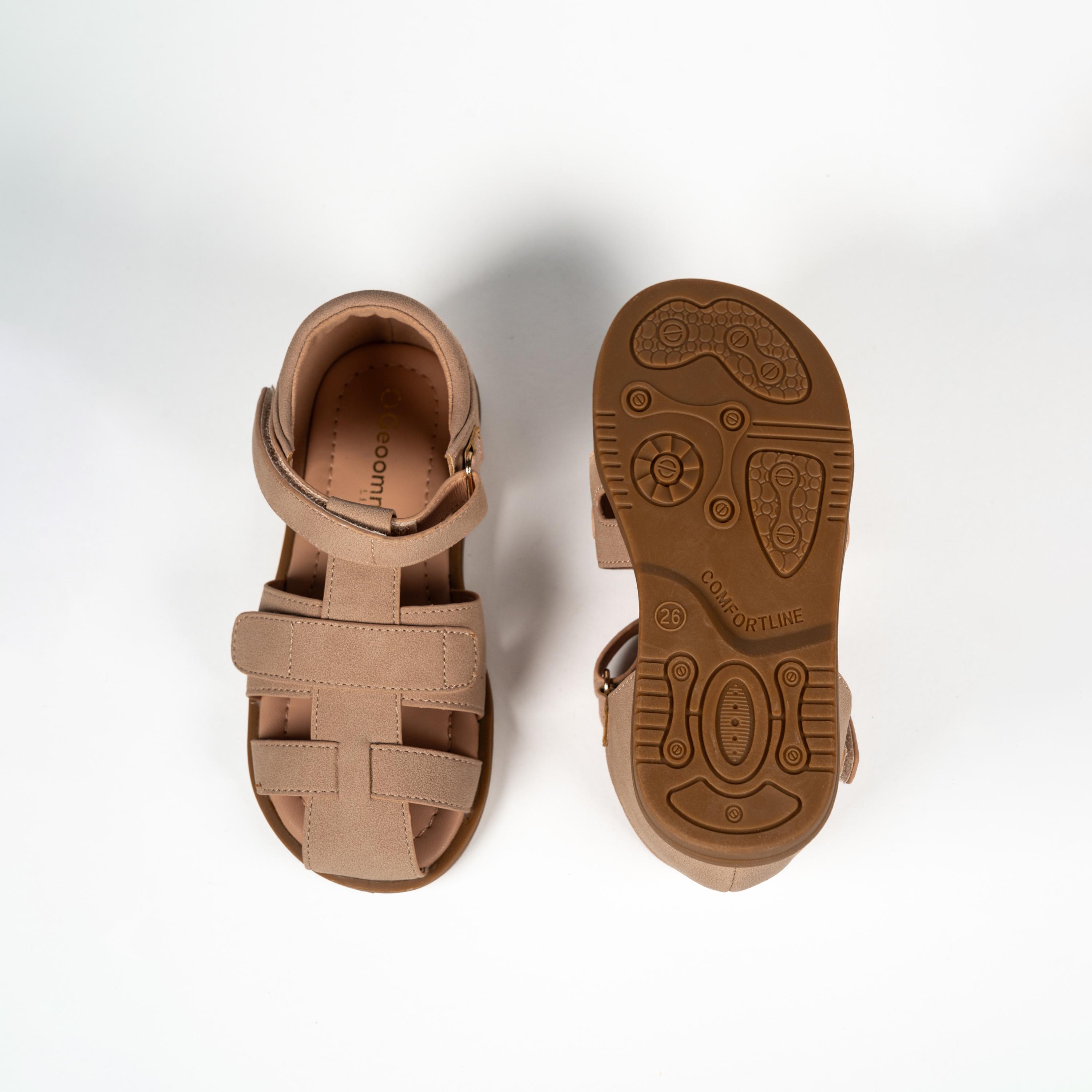 Geoomnii Kids Hook & Loop Bearbearea Fisherman | BH484-B13-DSTPINK-girls-shoes-sandals-image-3