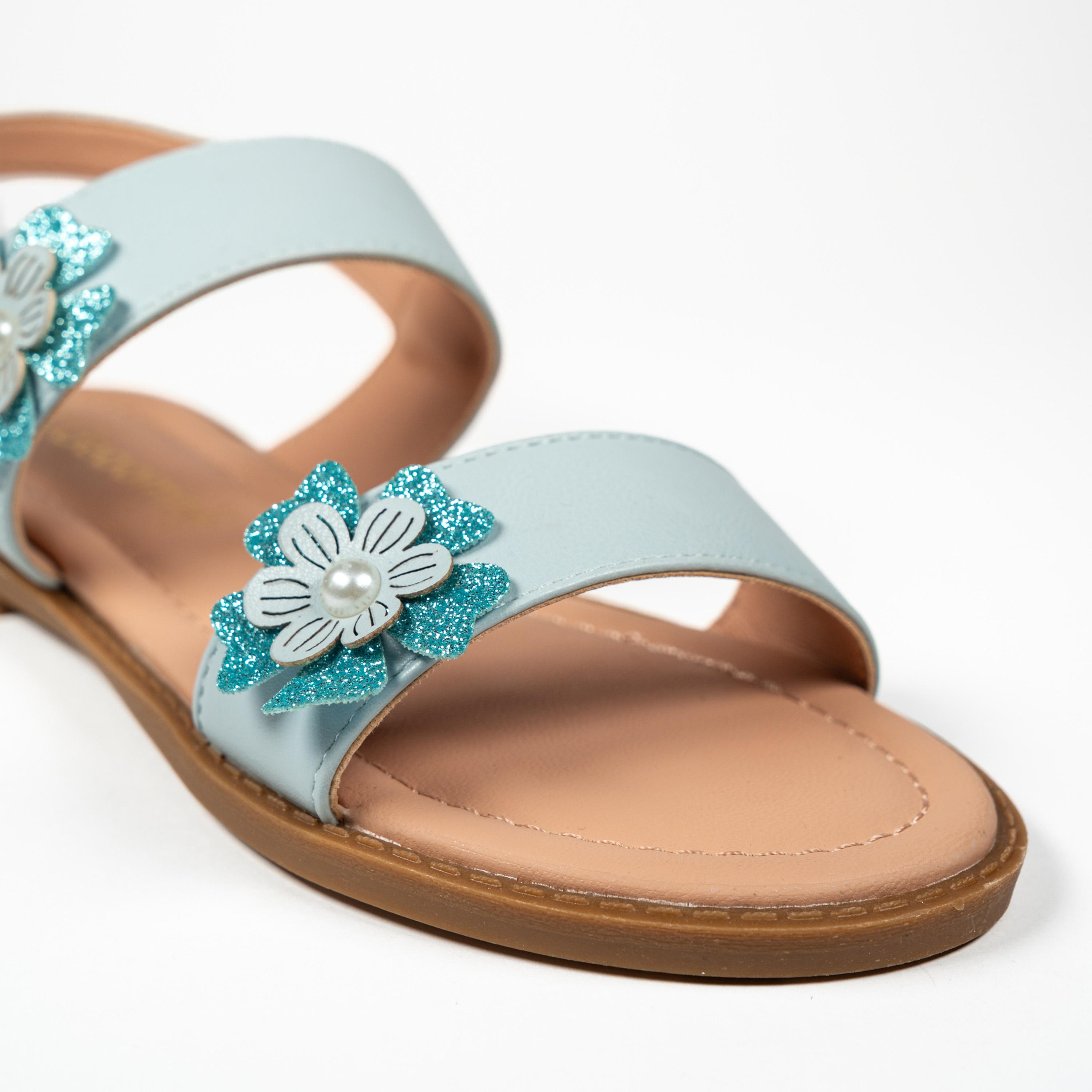 جيومني - صندل لوريتا بإبزيم للبنات | BH6968-1-BLUE-girls-shoes-sandals-image-2