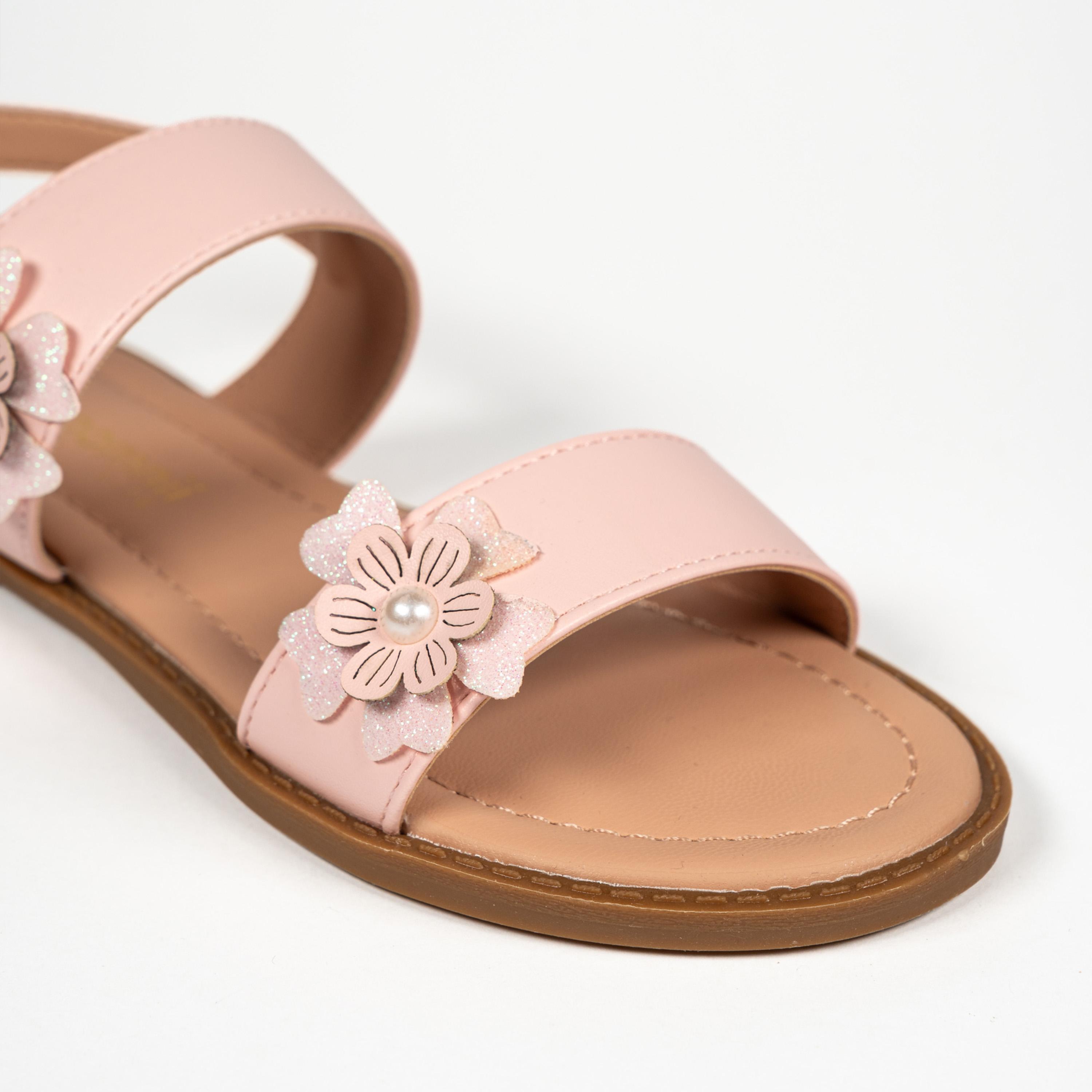 جيومني - صندل ميرلو بإبزيم للبنات | BH6968-1-PINK-girls-shoes-sandals-image-2