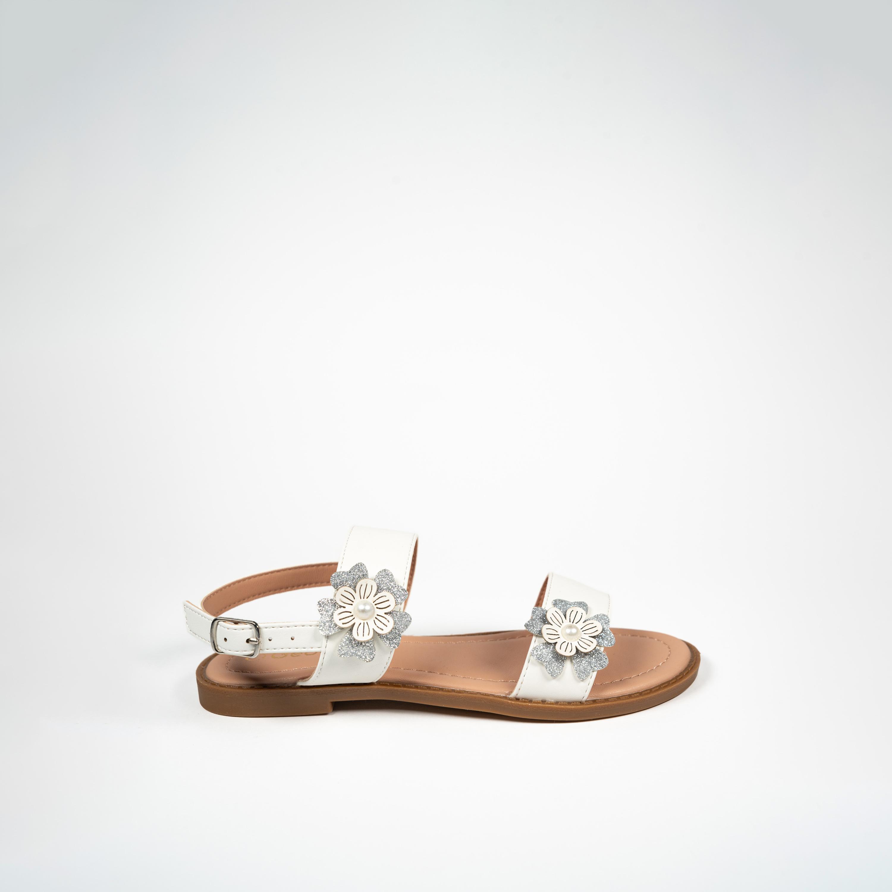 جيومني - صندل جيايني بحزام وإبزيم للبنات | BH6968-1-WHITE-girls-shoes-sandals-image-4