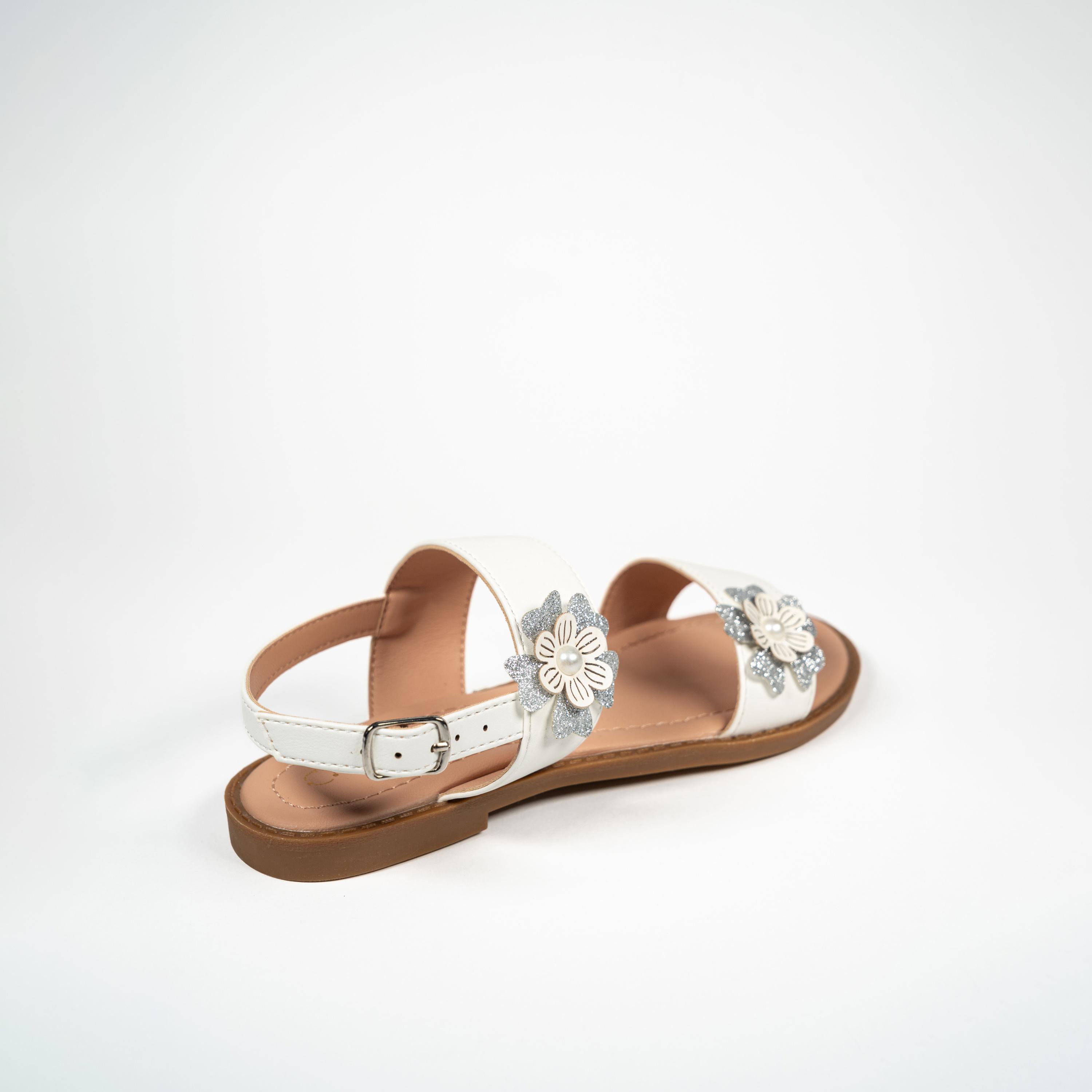 جيومني - صندل جيايني بحزام وإبزيم للبنات | BH6968-1-WHITE-girls-shoes-sandals-image-5
