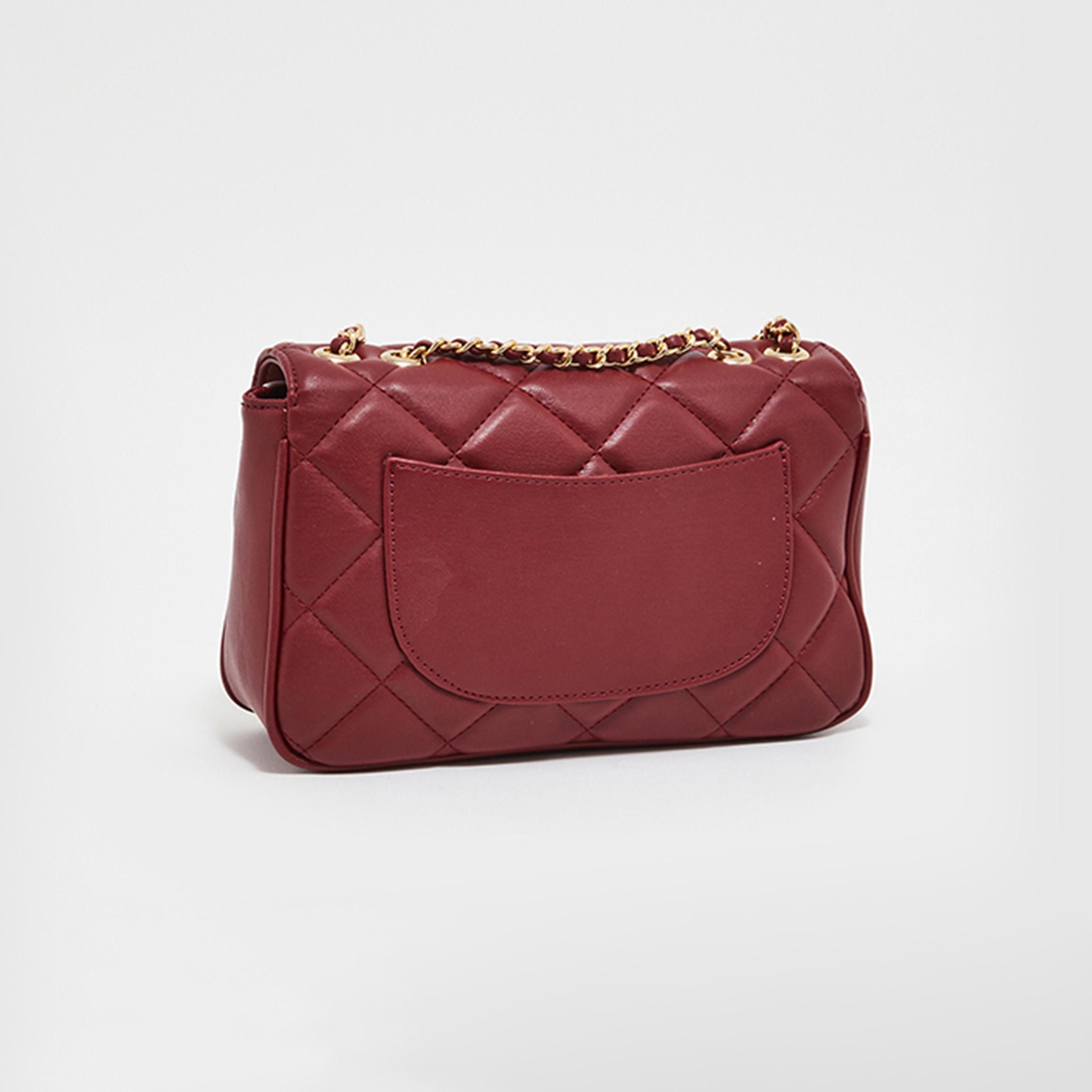 شنطة كروس مبطنة مع سلسلة حزام الكتف من بيفرلي هيلز بولو كلوب-women-bagsandwallets-handbags-image-2