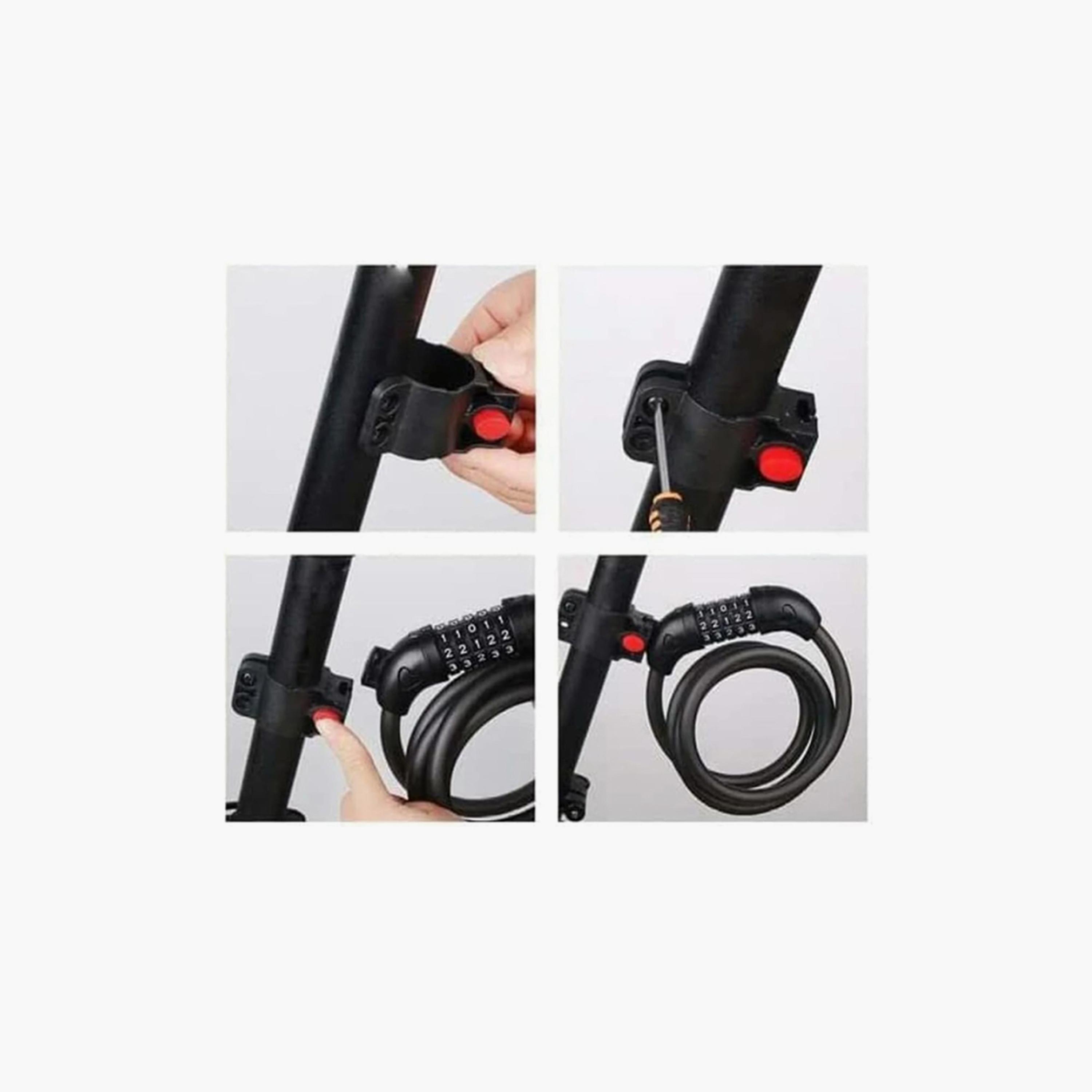Xiaomi Electric Scooter Cable Lock - Black | BHR6751GL-sports-gear-scooters-image-4