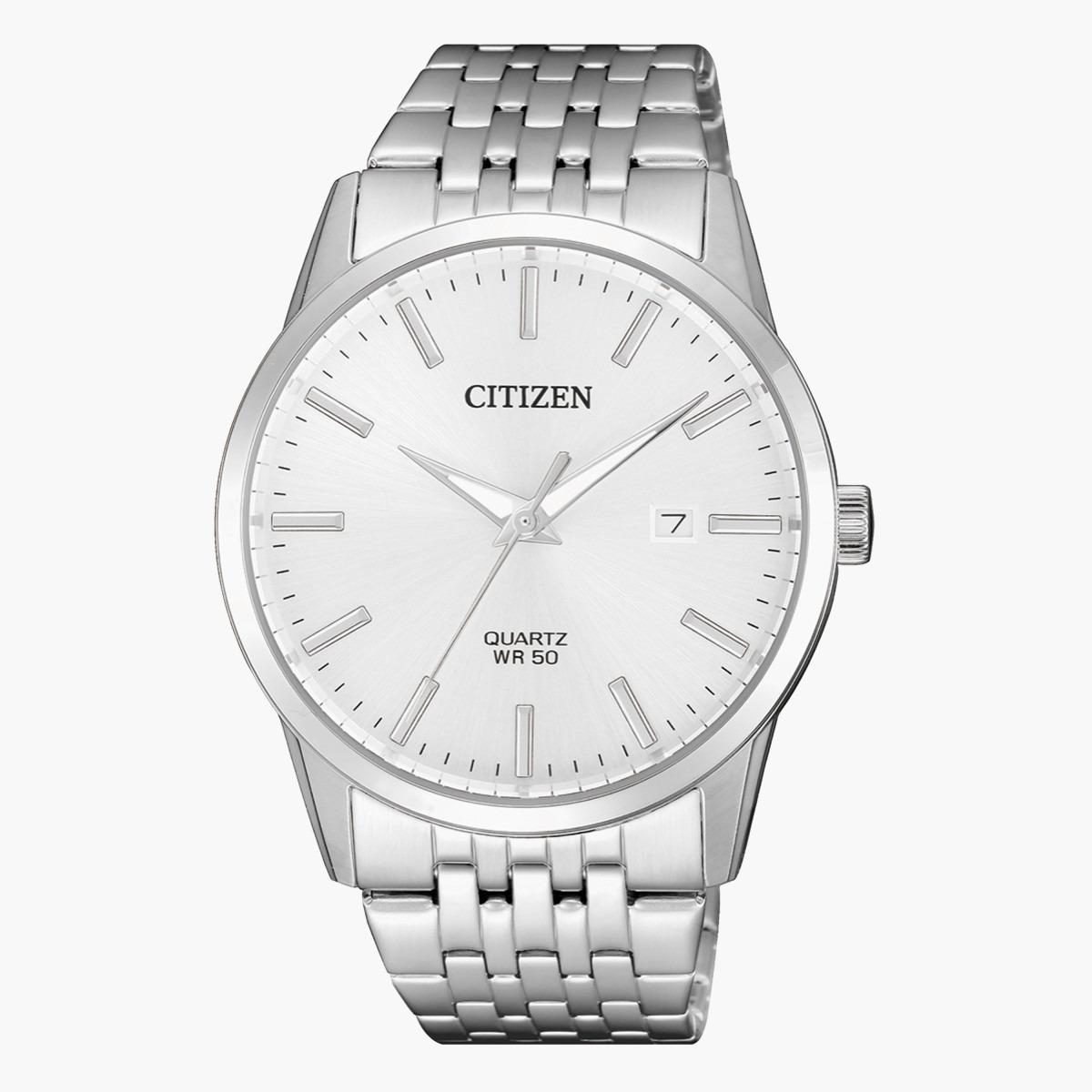 Citizen Men's Silver Analog Date Display Metal Strap Watch BI5000 87A-men-watchesandjewellery-watches-image-1