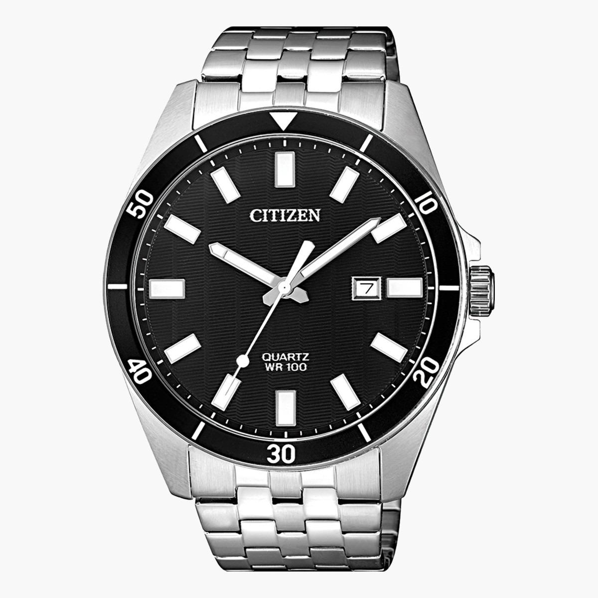 ساعة يد تناظريّة فضية بسوار معدني للرجال من سيتيزن BI 5050 54E-men-watchesandjewellery-watches-image-1