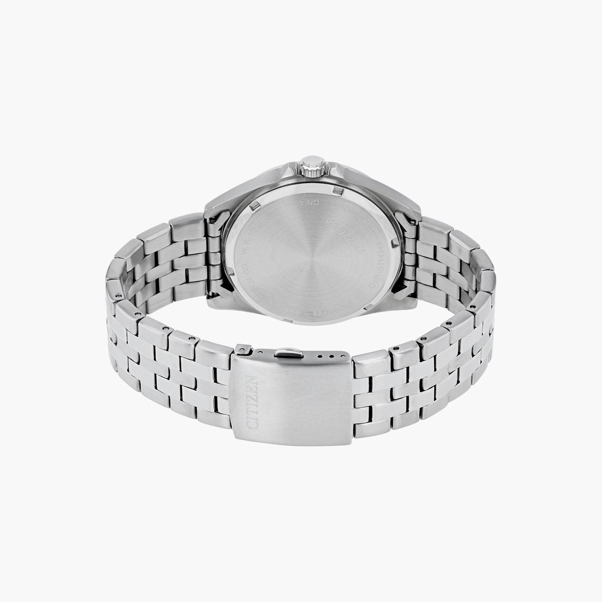 ساعة يد تناظريّة فضية بسوار معدني للرجال من سيتيزن BI 5050 54E-men-watchesandjewellery-watches-image-2