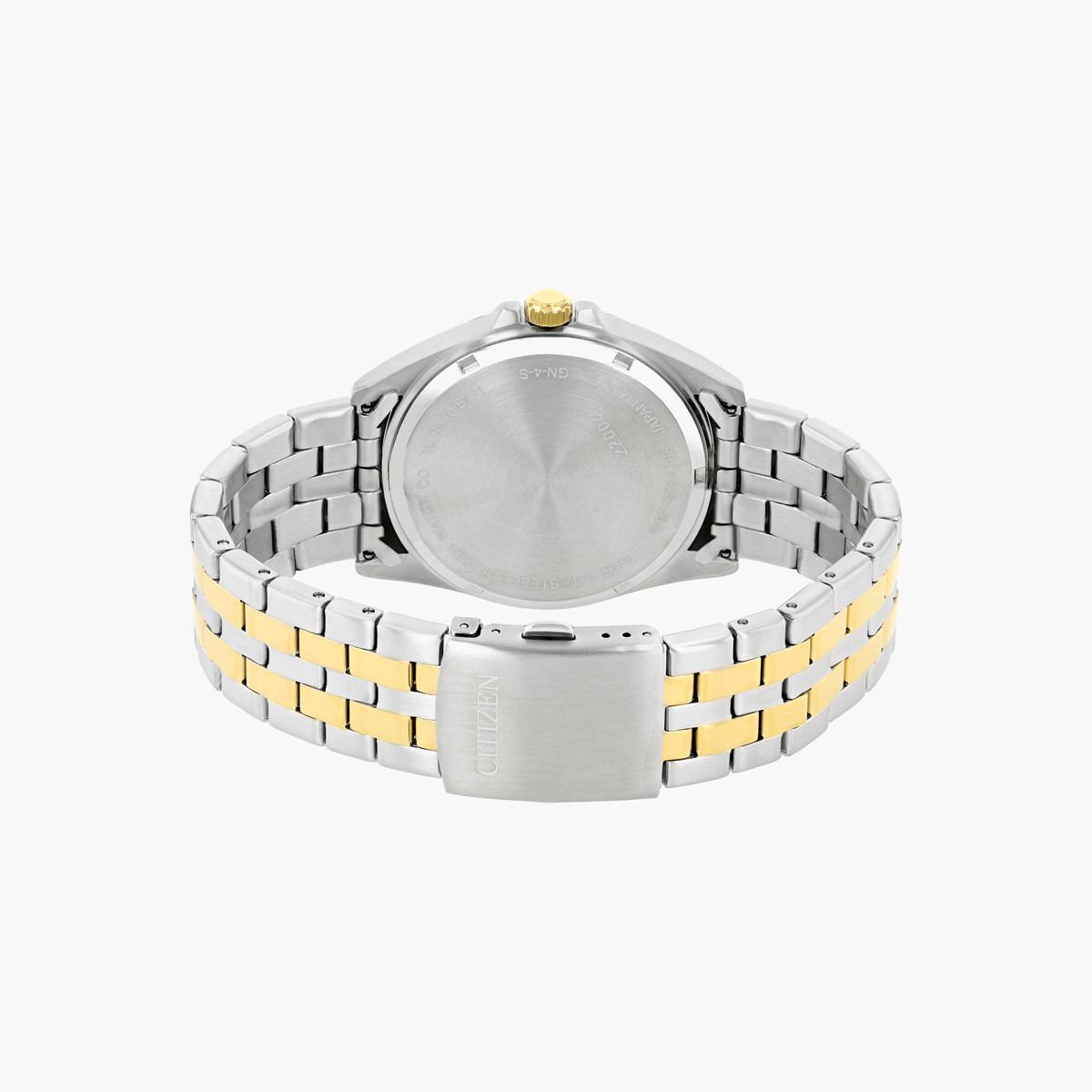 Citizen Men's Silver & Gold Analog Metal Strap Watch BI5056 58A-men-watchesandjewellery-watches-image-2