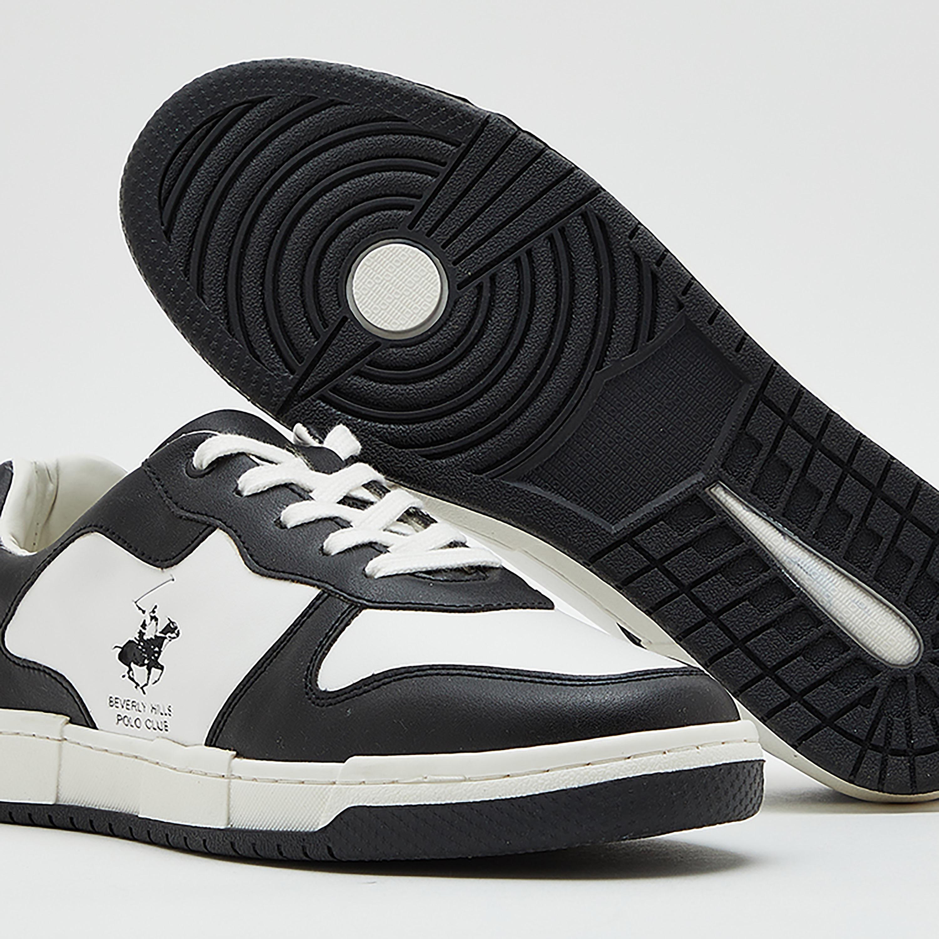 Beverly Hills Polo Club Men's Colour Block Low Top Lace-Up Sneakers-men-shoes-sneakers-image-4