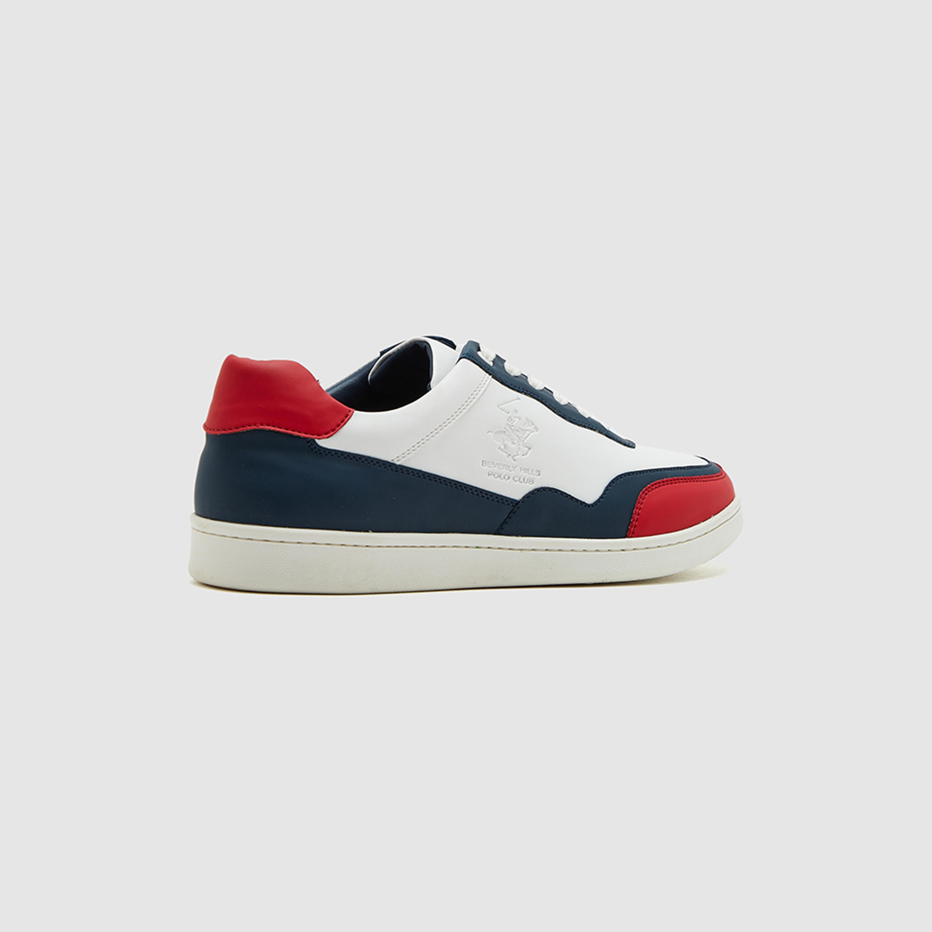 حذاء رياضي سنيكرز بلون محجوب من بيفرلي هيلز بولو كلوب ذات رباط علوي منخفض الألوان-men-shoes-sneakers-image-2