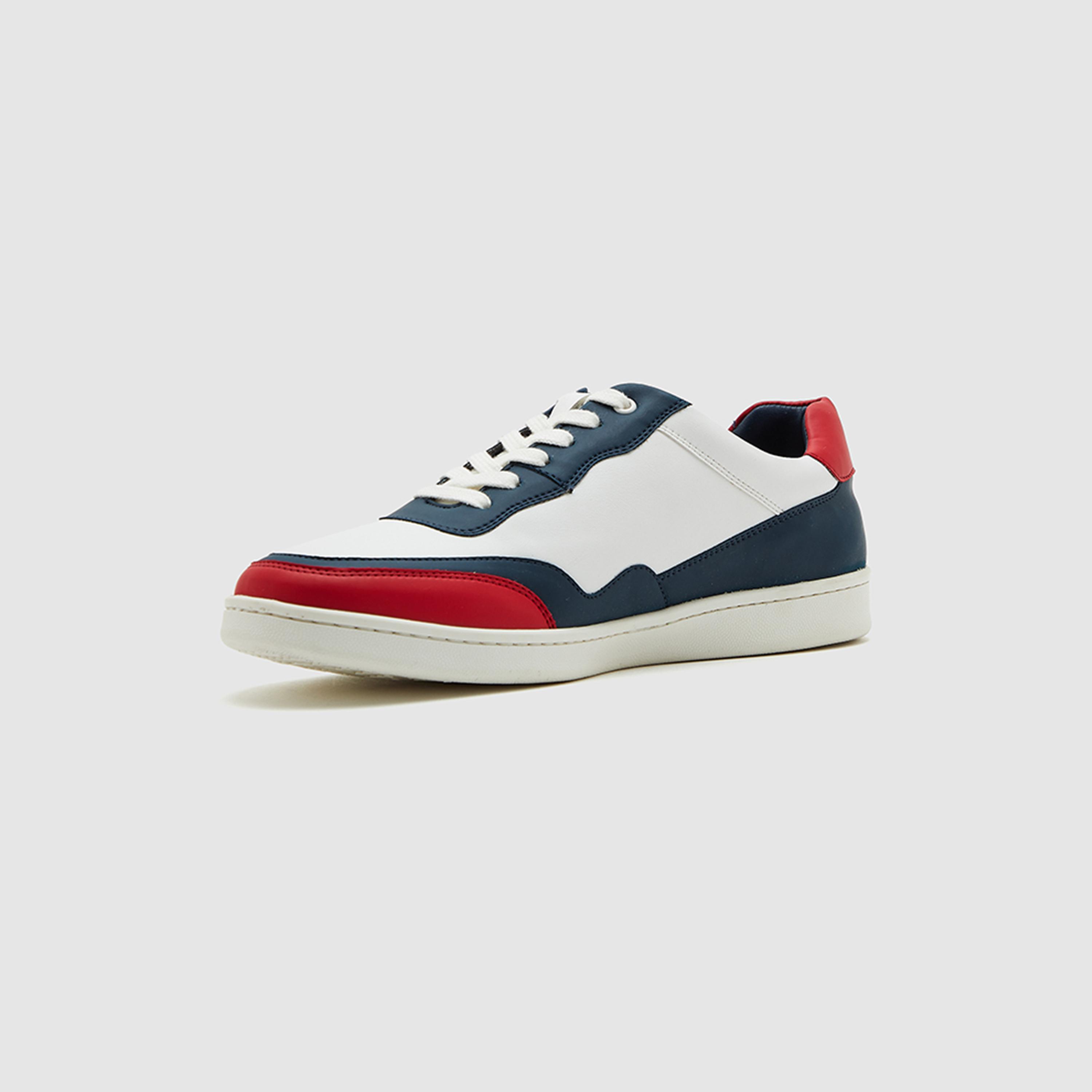 حذاء رياضي سنيكرز بلون محجوب من بيفرلي هيلز بولو كلوب ذات رباط علوي منخفض الألوان-men-shoes-sneakers-image-3