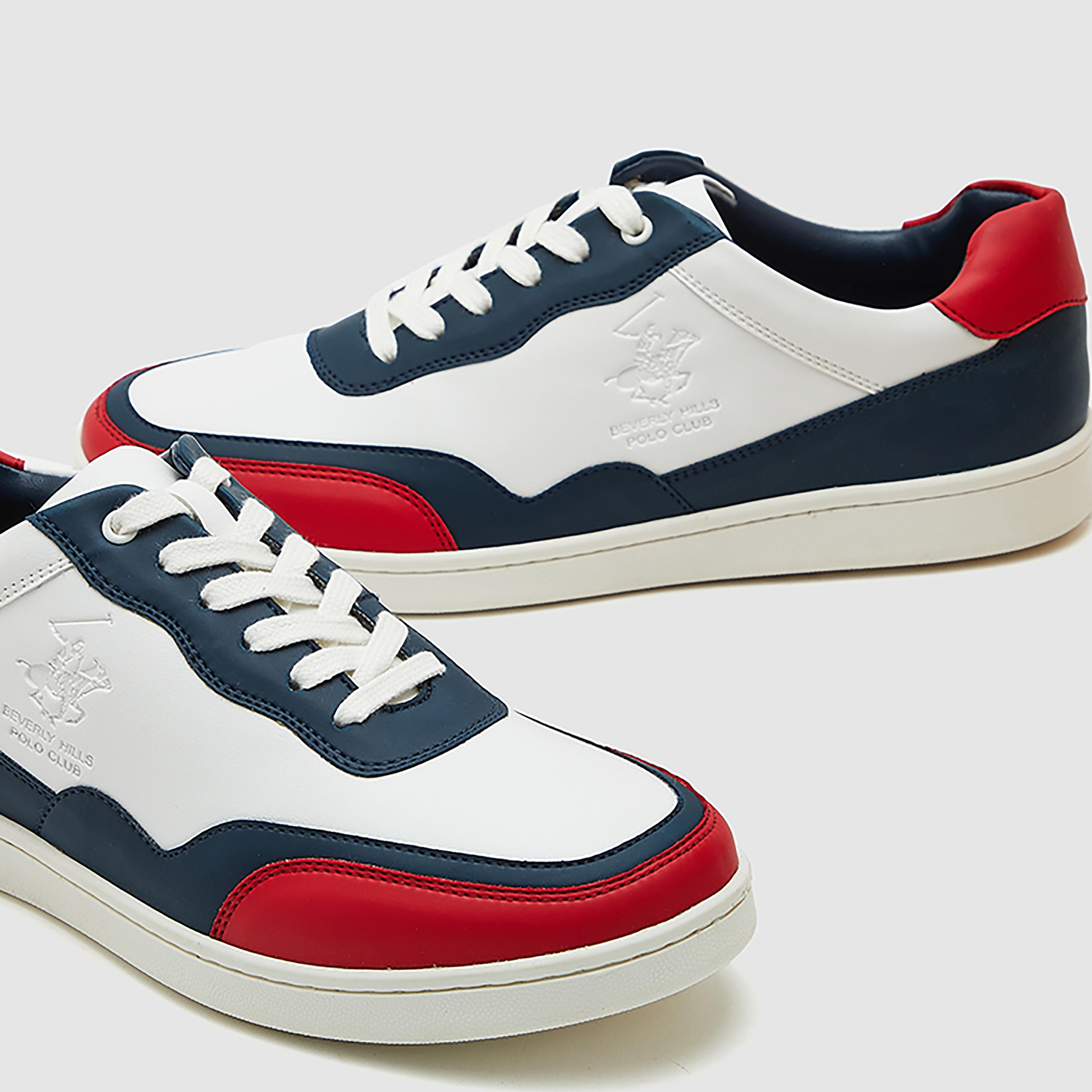حذاء رياضي سنيكرز بلون محجوب من بيفرلي هيلز بولو كلوب ذات رباط علوي منخفض الألوان-men-shoes-sneakers-image-4