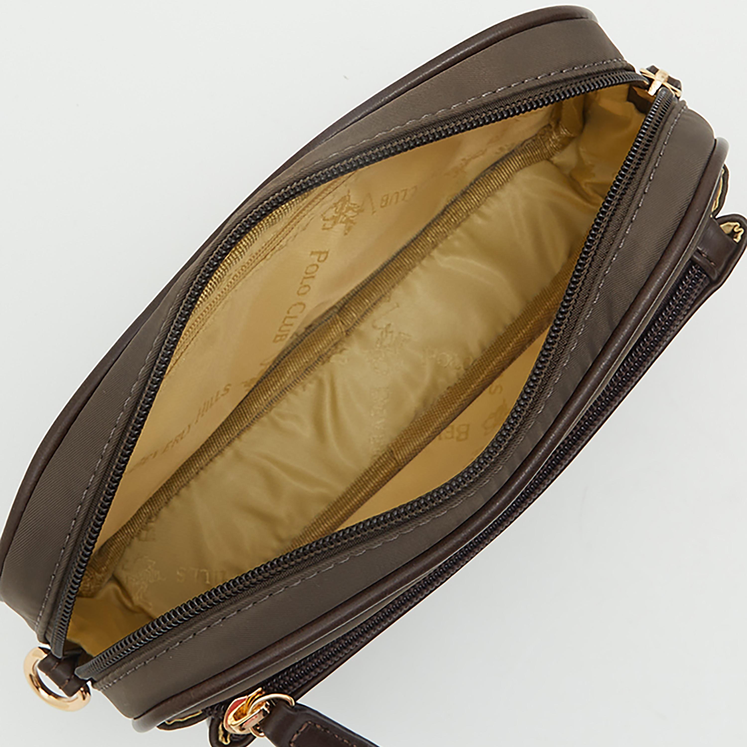 Beverly Hills Polo Club Plain Toiletry Pouch with Detachable Wrist Strap-men-bags-image-3