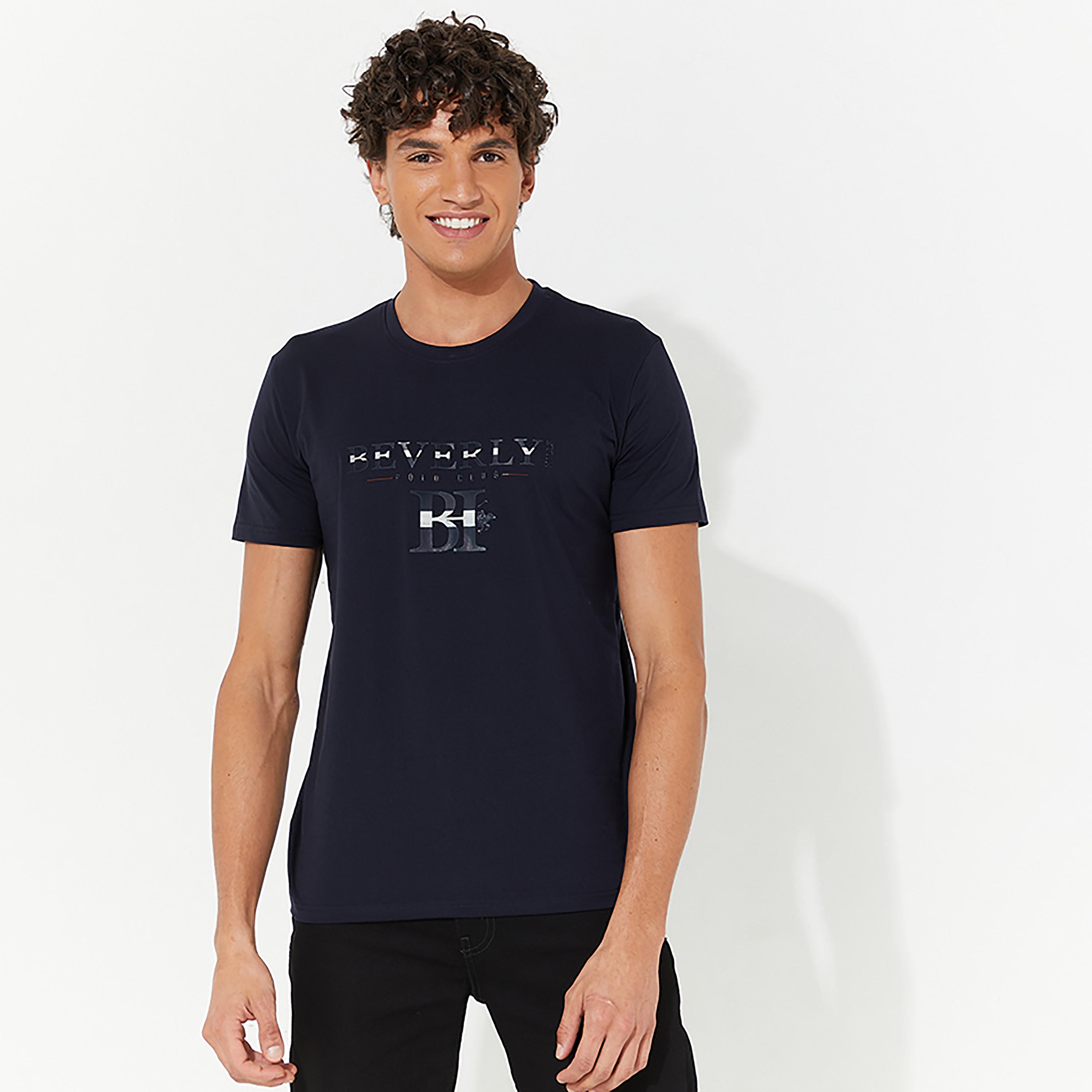 تي شيرت بيفرلي هيلز بولو كلوب بياقة مستديرة وأكمام قصيرة مع مطبوع-men-clothing-tshirtsandpolos-tshirts-image-4