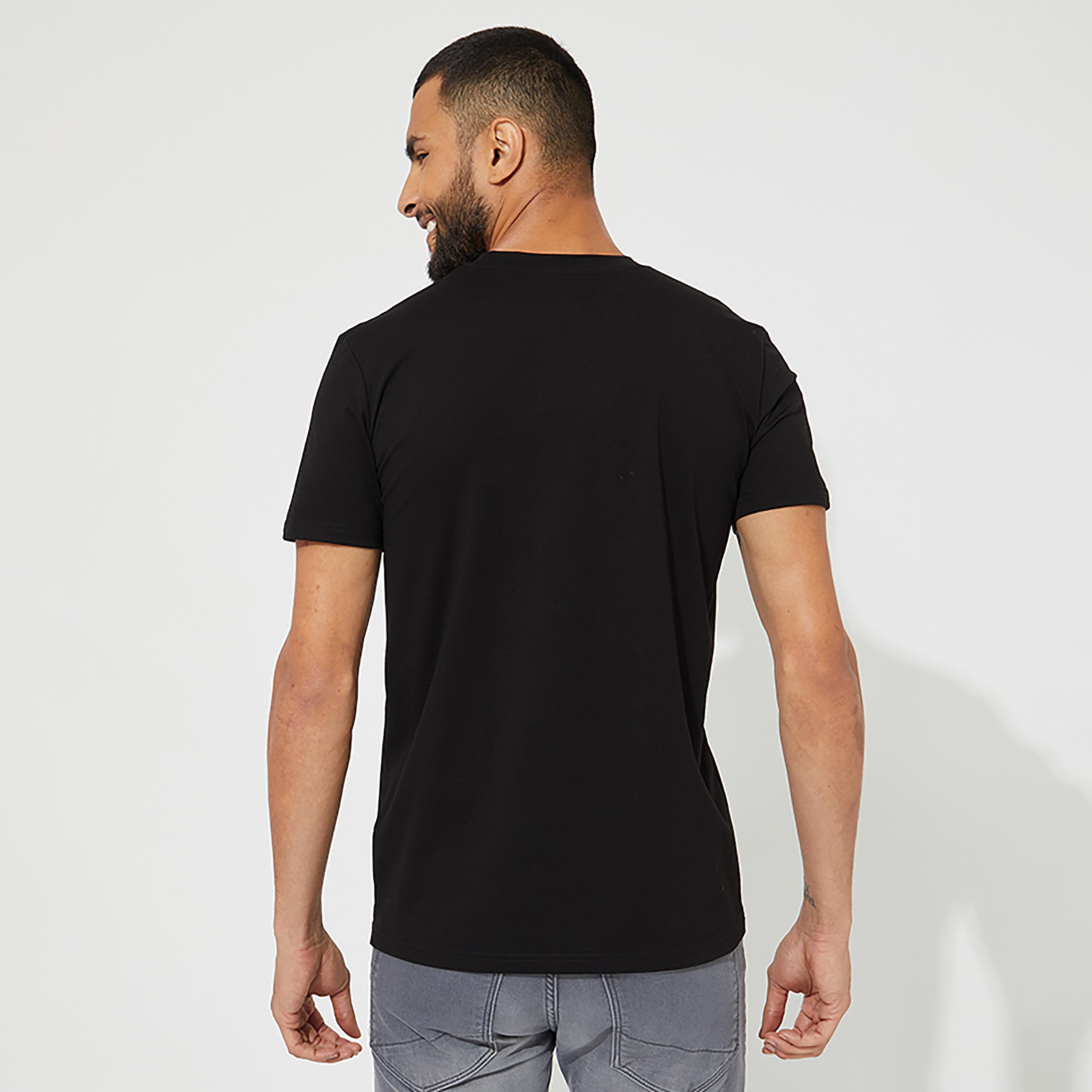 Beverly Hills Polo Club Logo Print Crew Neck Short Sleeves T-Shirt-men-clothing-tshirtsandpolos-tshirts-image-3