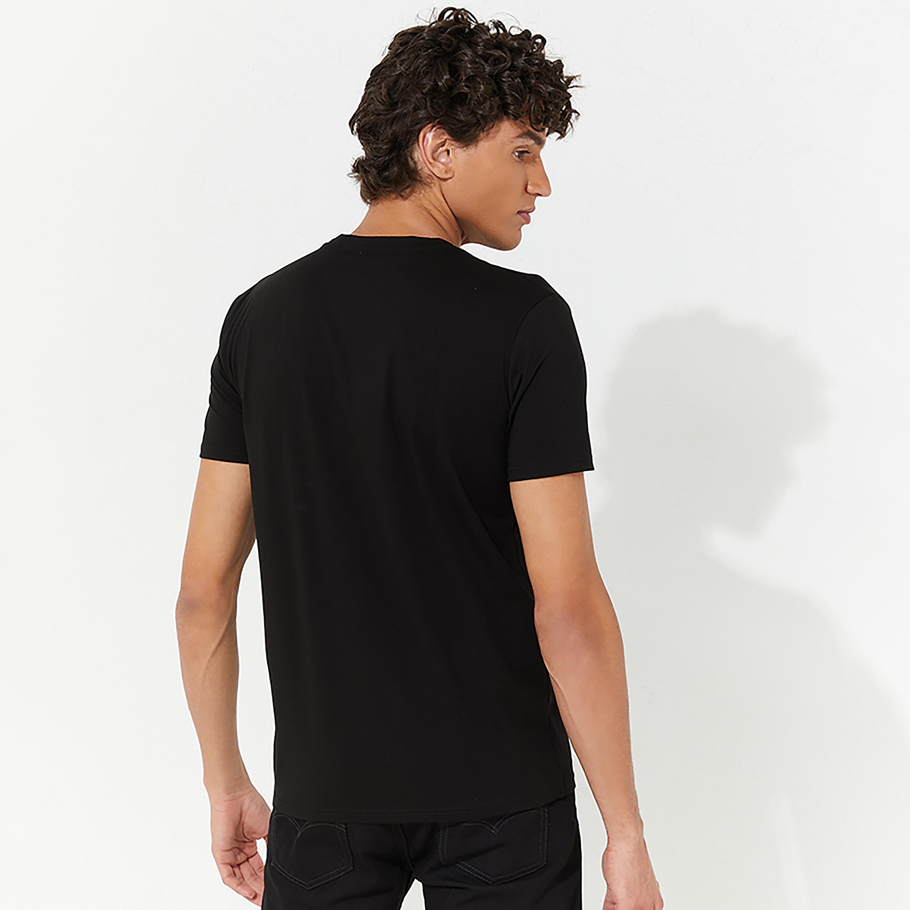 Beverly Hills Polo Club Logo Print Crew Neck Short Sleeves T-Shirt-men-clothing-tshirtsandpolos-tshirts-image-3