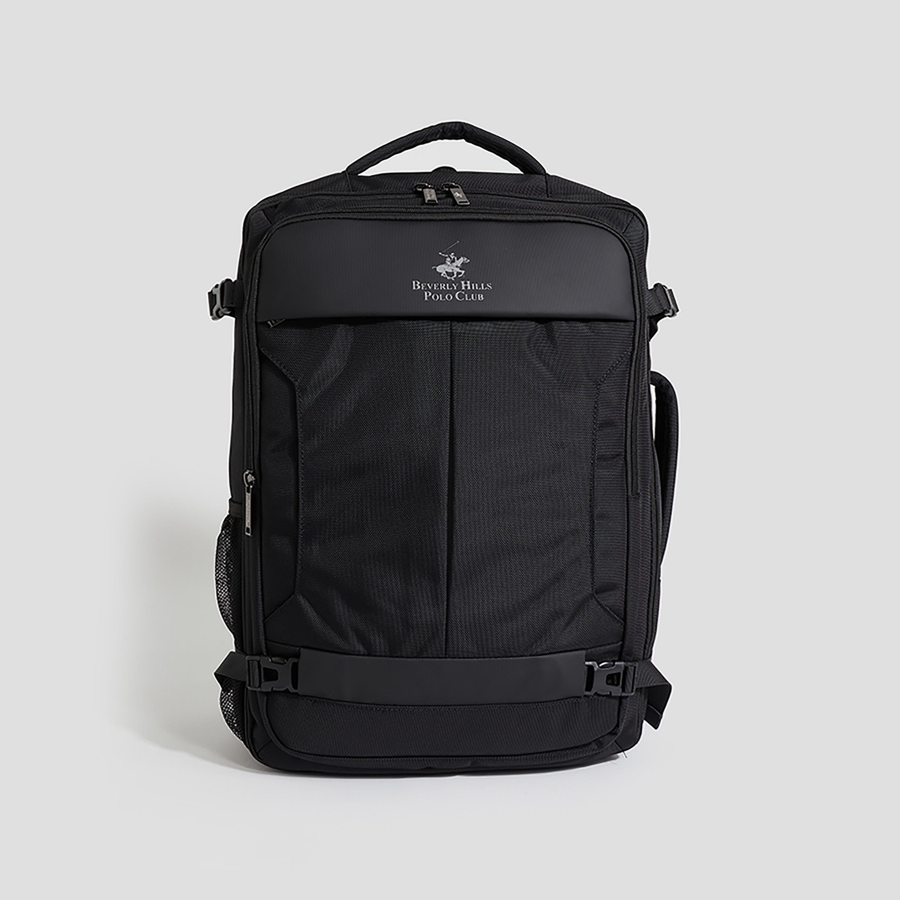 Beverly Hills Polo Club Plain Top Handle Backpack-men-bags-image-1