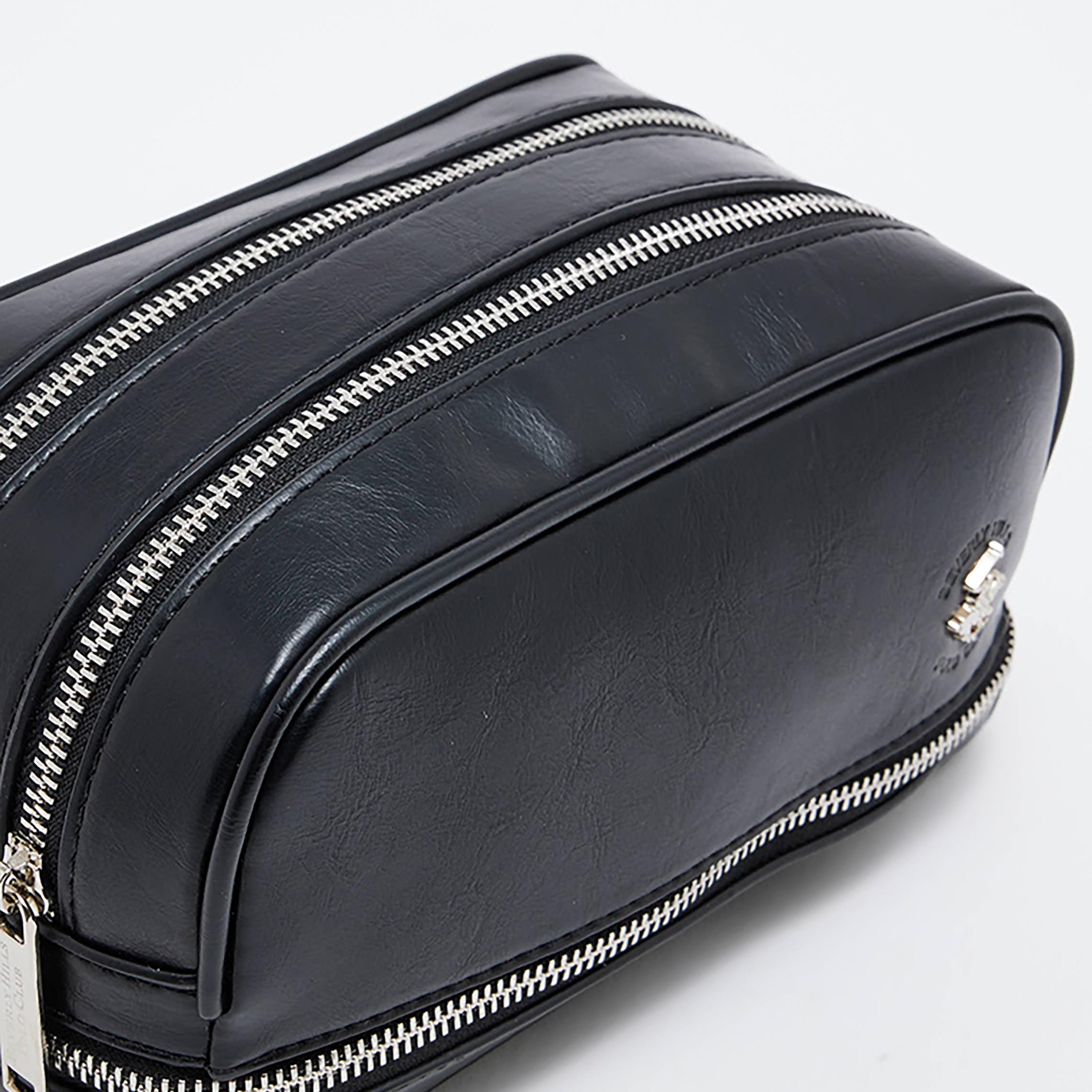 Beverly Hills Polo Club Plain Toiletry Pouch with Zip Closure-men-bags-image-4