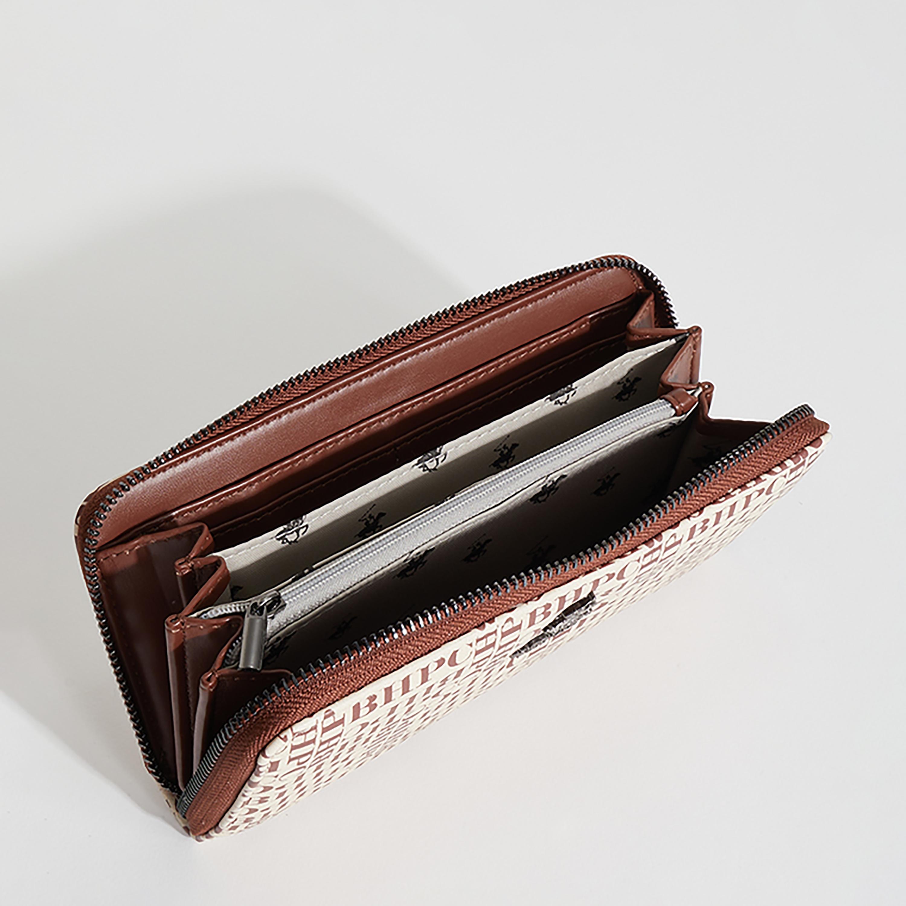 Beverly Hills Polo Club Logo Wallet with Zip Closure-women-bagsandwallets-wallets-image-3