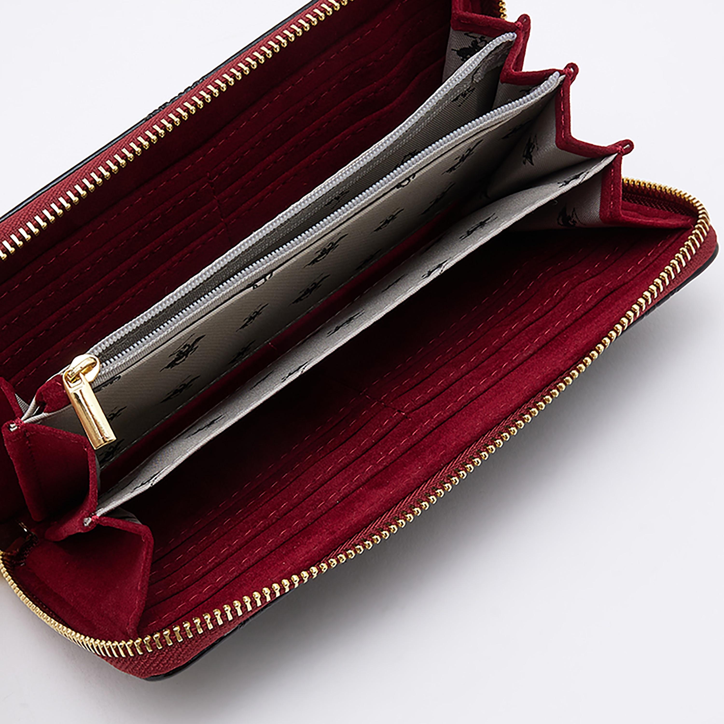 Beverly Hills Polo Club Logo Wallet with Zip Closure-women-bagsandwallets-wallets-image-3