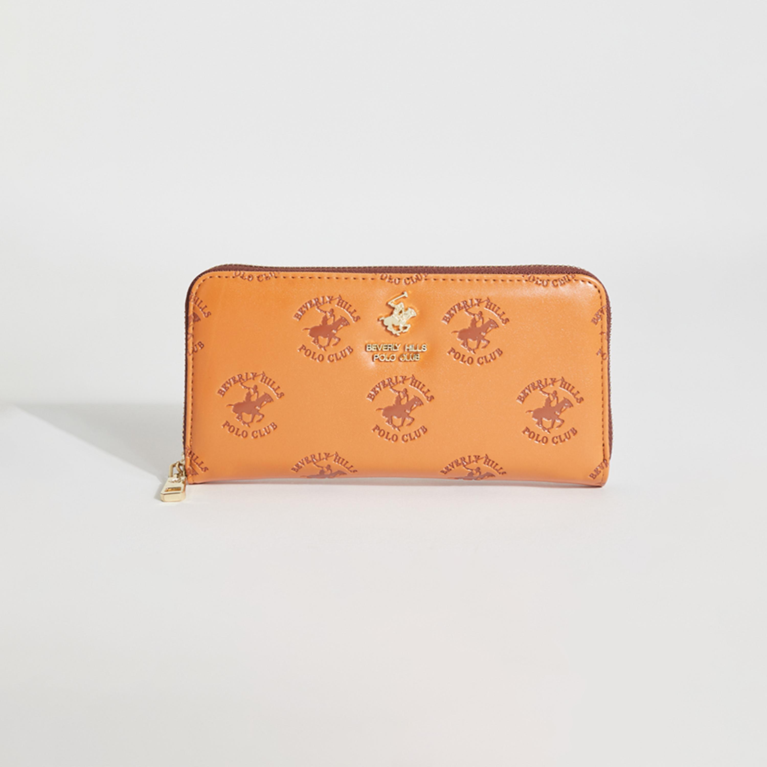 Beverly Hills Polo Club Logo Wallet with Zip Closure-women-bagsandwallets-wallets-image-9