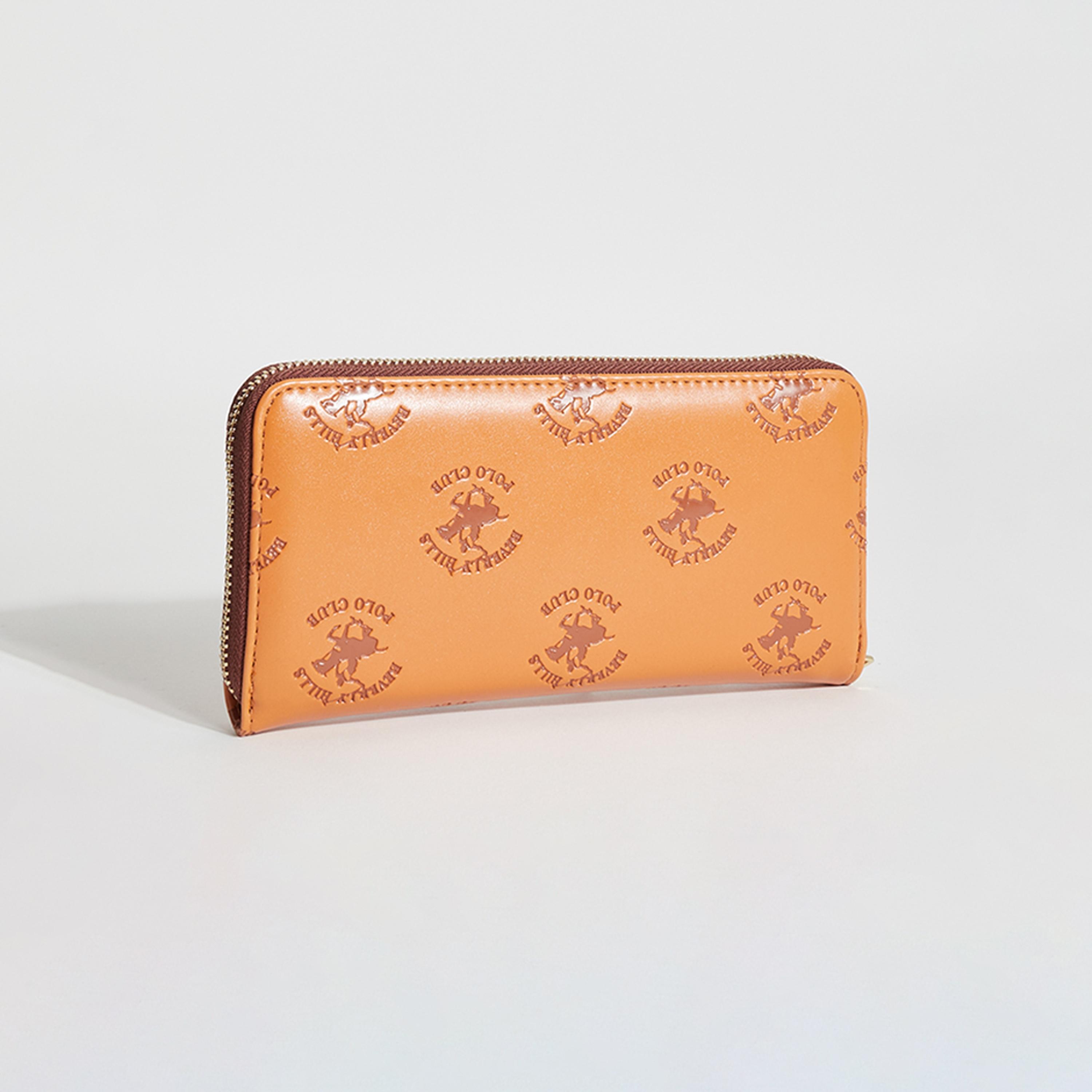 Beverly Hills Polo Club Logo Wallet with Zip Closure-women-bagsandwallets-wallets-image-10