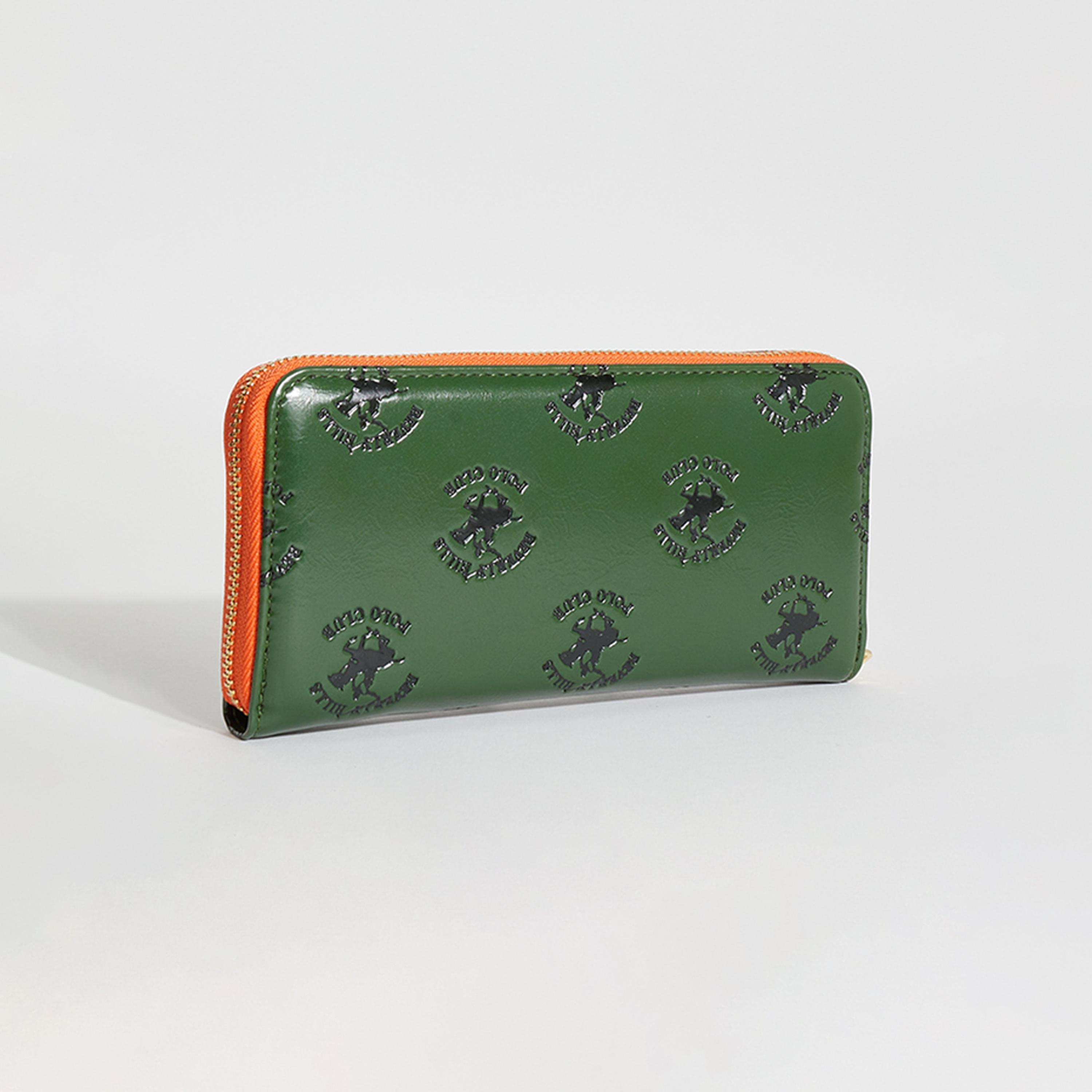 Beverly Hills Polo Club Logo Wallet with Zip Closure-women-bagsandwallets-wallets-image-6