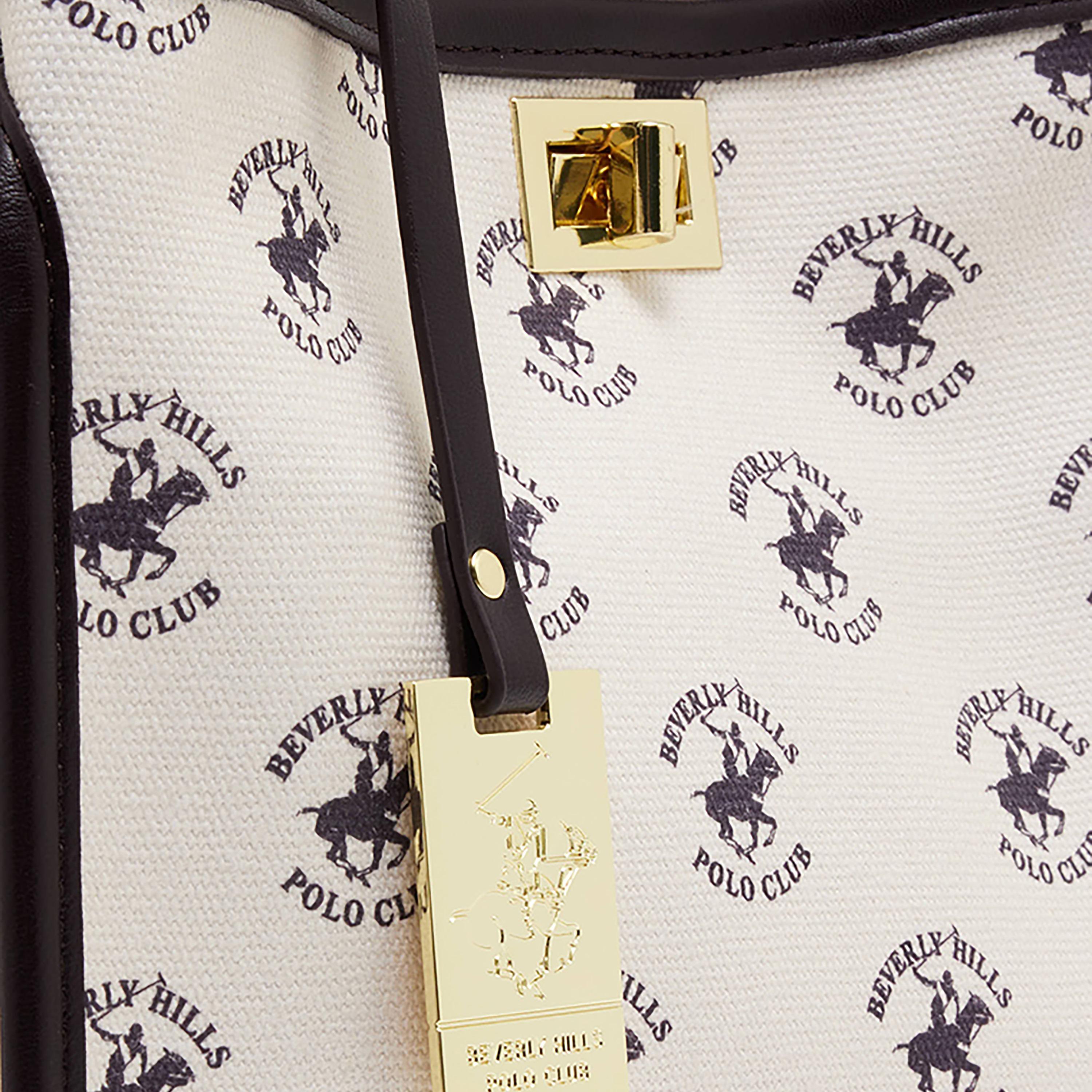 حقيبة توت بمقبض علوي وطبعة لوجو بيفرلي هيلز بولو كلوب-women-bagsandwallets-handbags-image-4