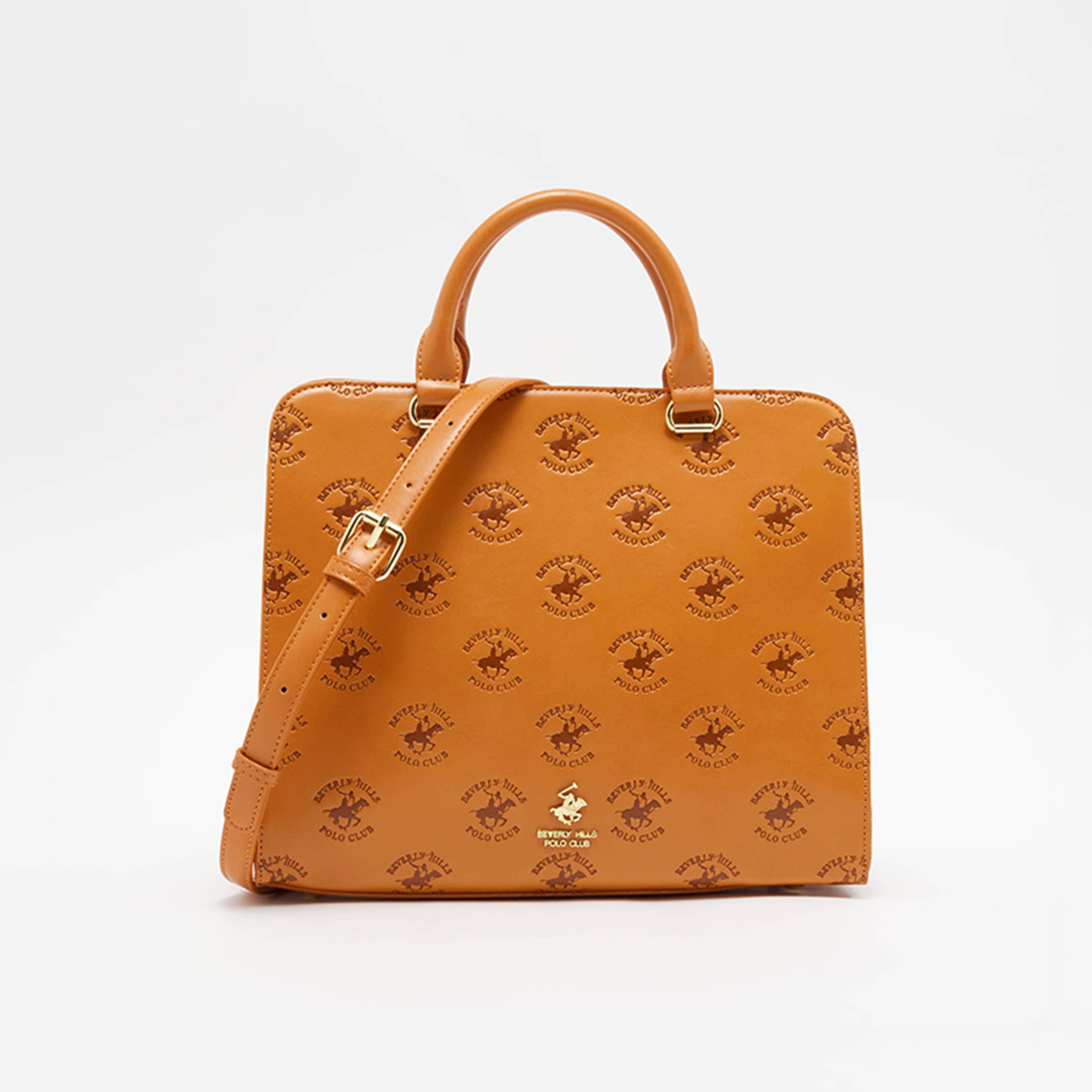 Beverly Hills Polo Club Logo Top Handle Satchel Bag-women-bagsandwallets-handbags-image-9