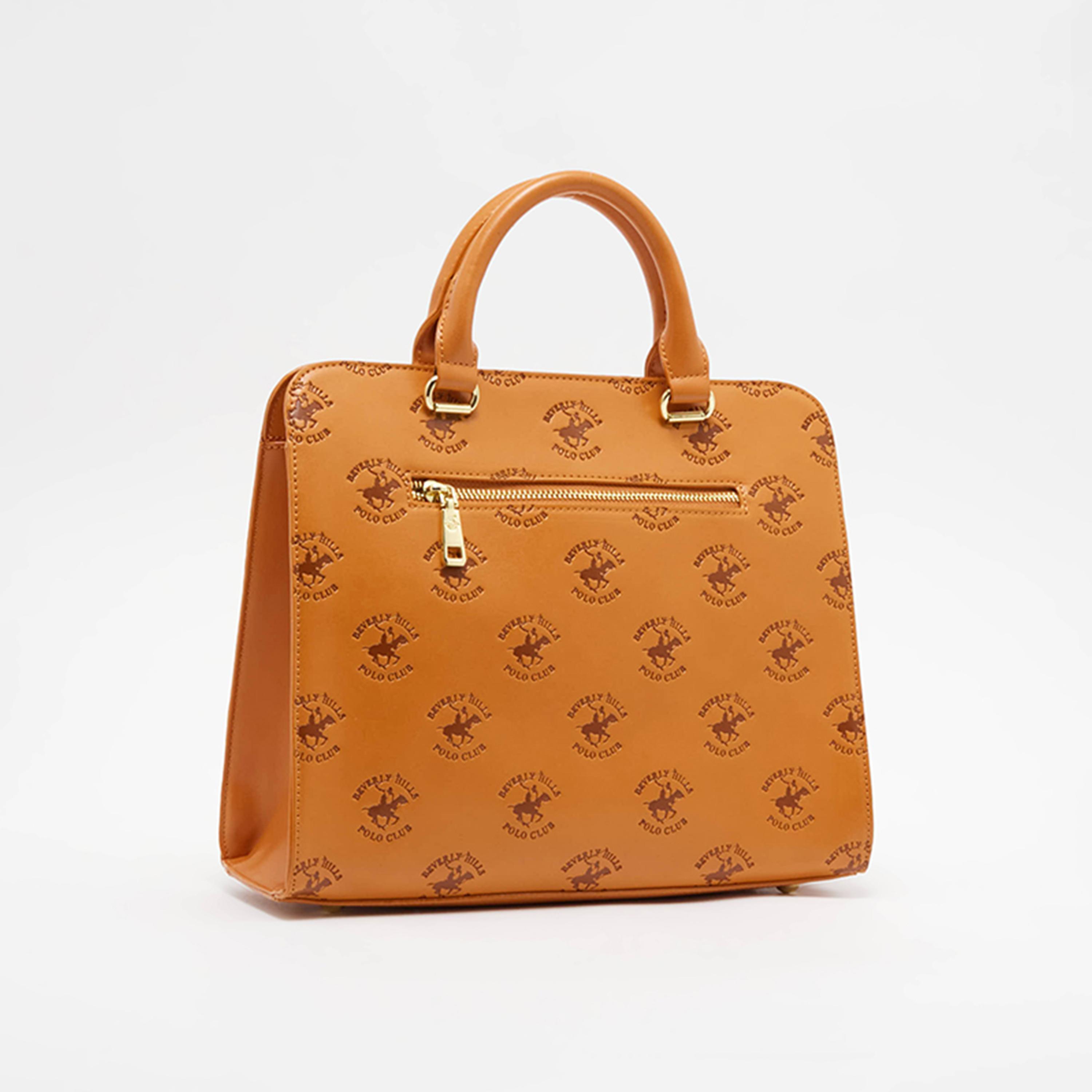 Beverly Hills Polo Club Logo Top Handle Satchel Bag-women-bagsandwallets-handbags-image-10