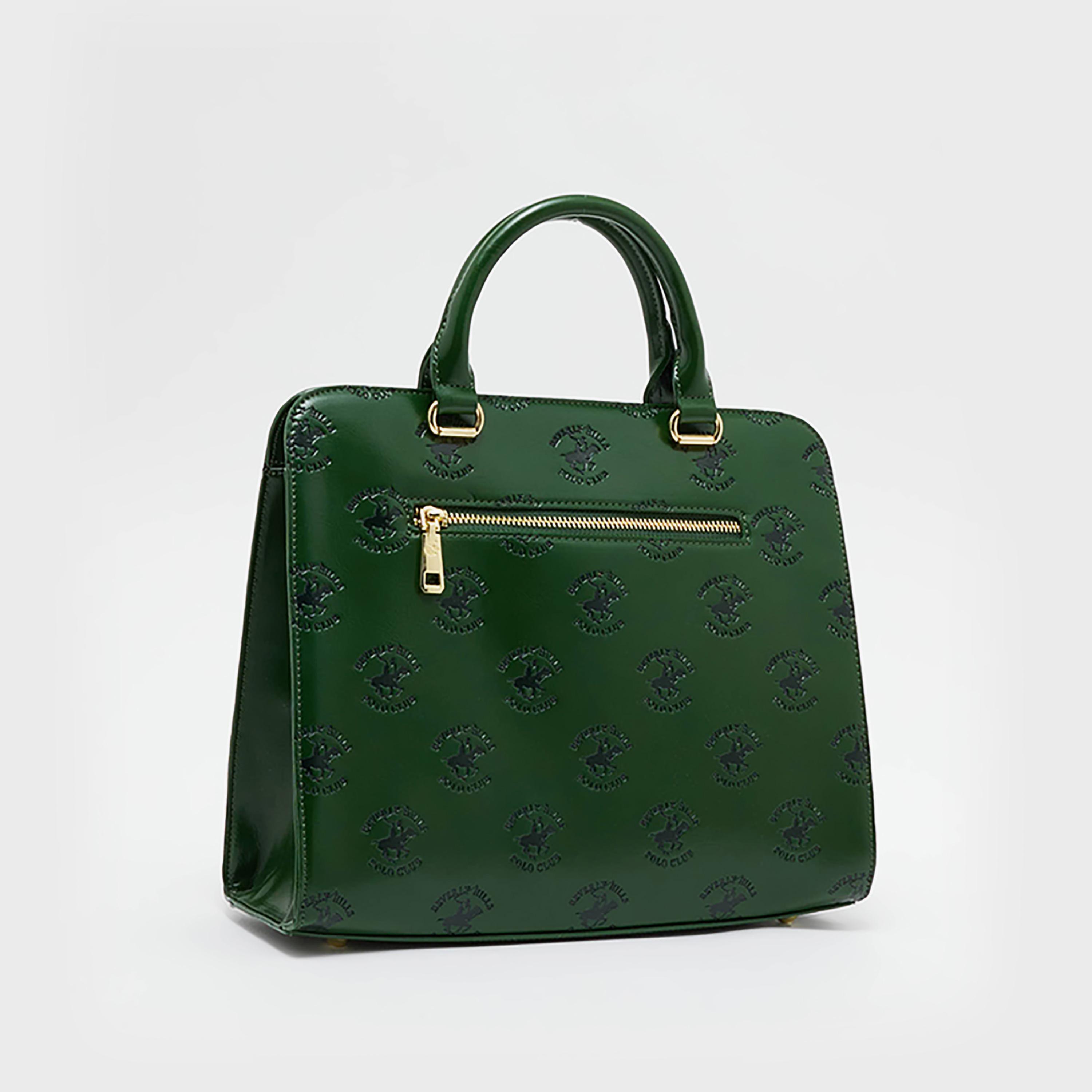 Beverly Hills Polo Club Logo Top Handle Satchel Bag-women-bagsandwallets-handbags-image-6