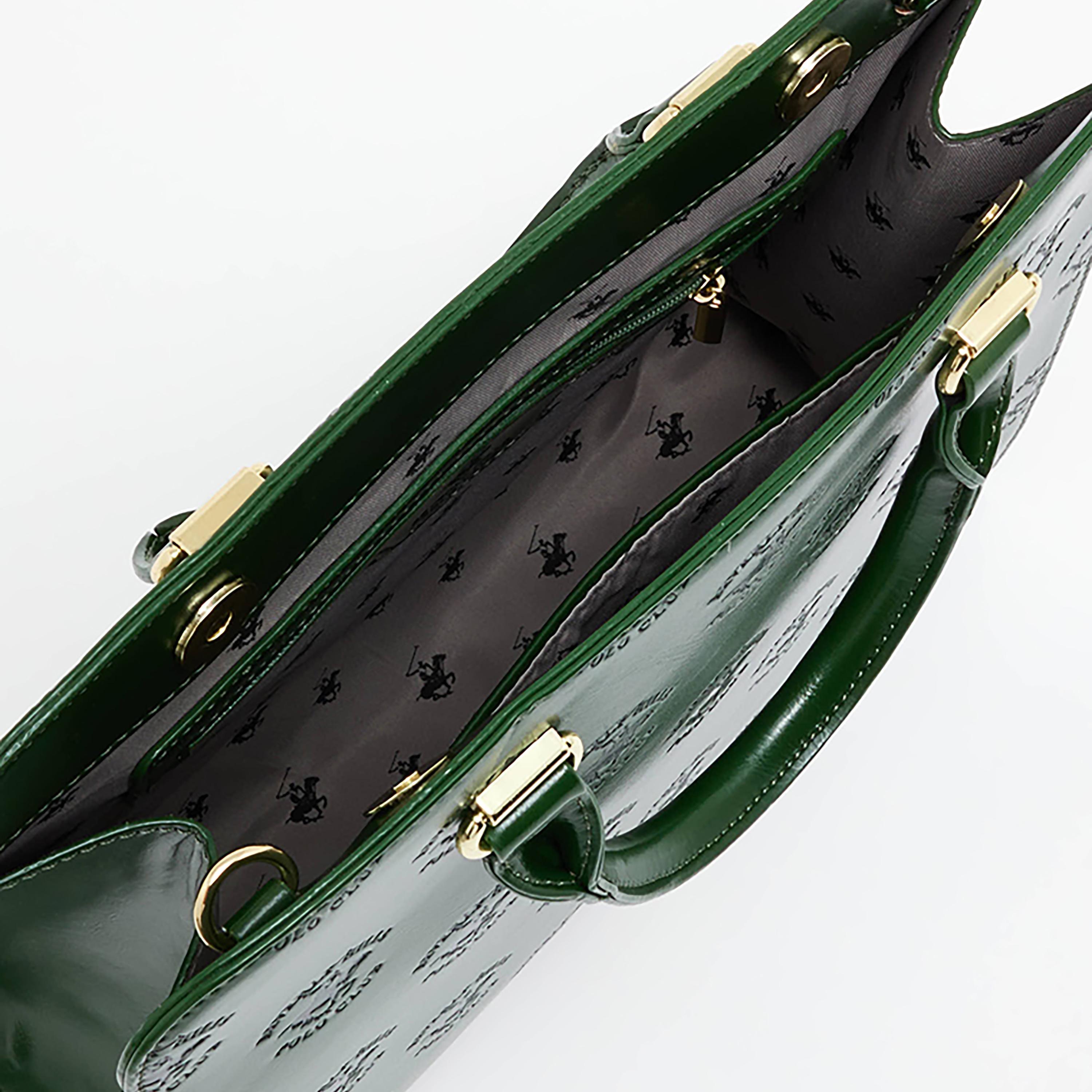 Beverly Hills Polo Club Logo Top Handle Satchel Bag-women-bagsandwallets-handbags-image-7