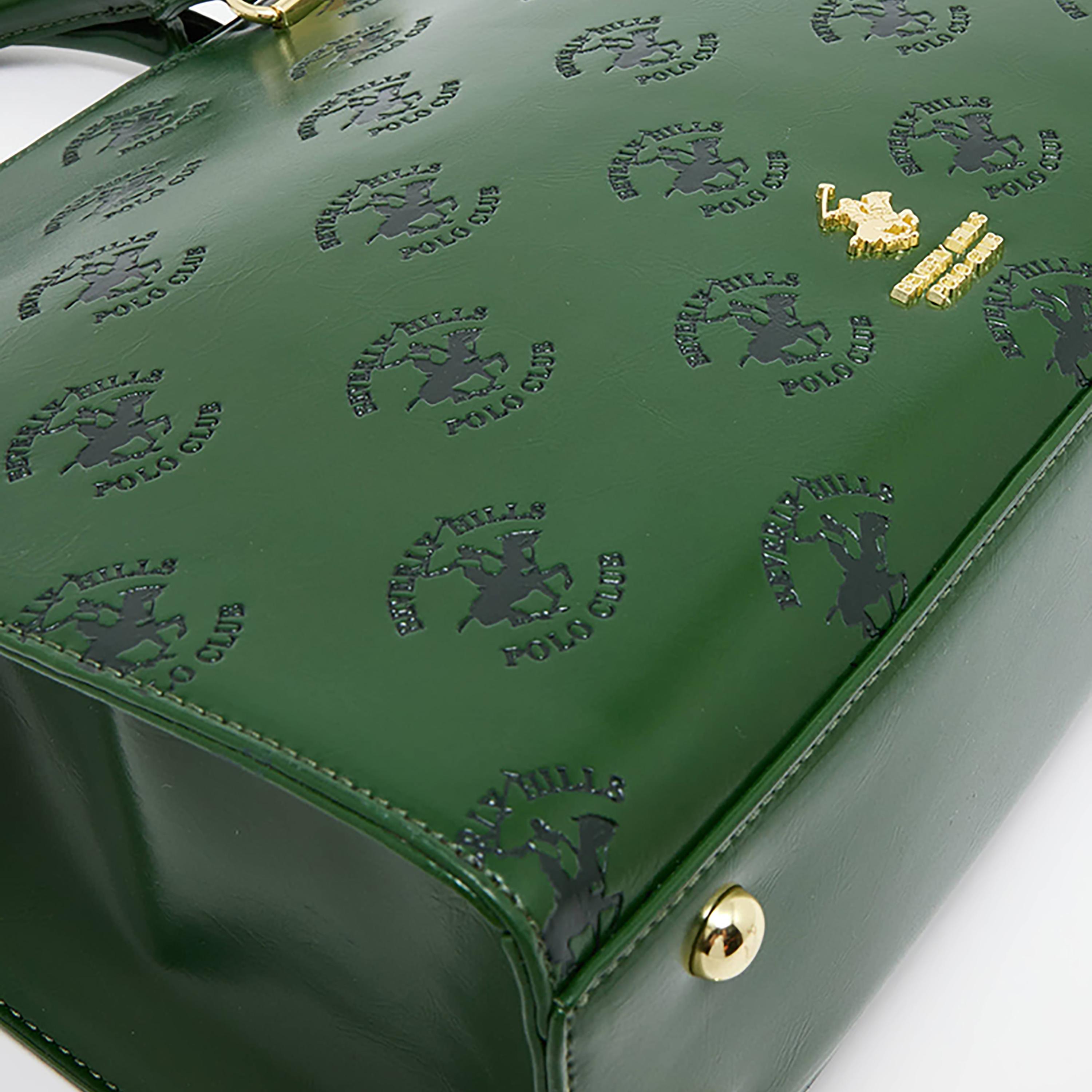 Beverly Hills Polo Club Logo Top Handle Satchel Bag-women-bagsandwallets-handbags-image-8