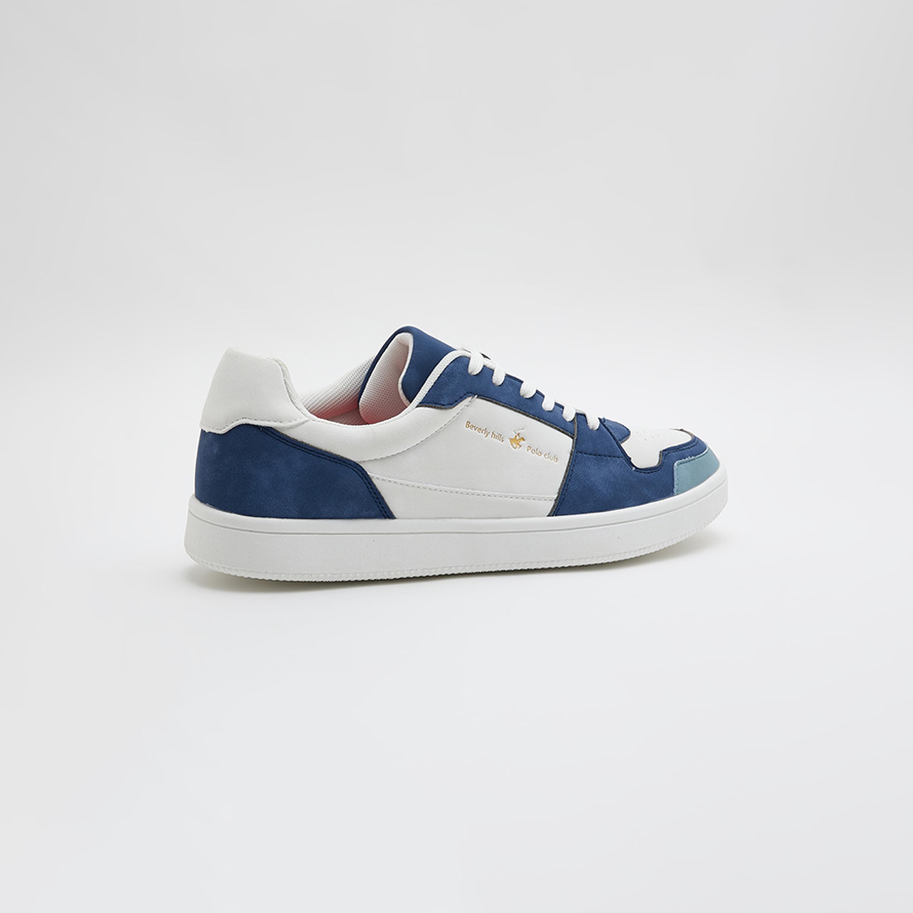 Beverly Hills Polo Club Men's Colour Block Low Top Lace-Up Sneakers-men-shoes-sneakers-image-2