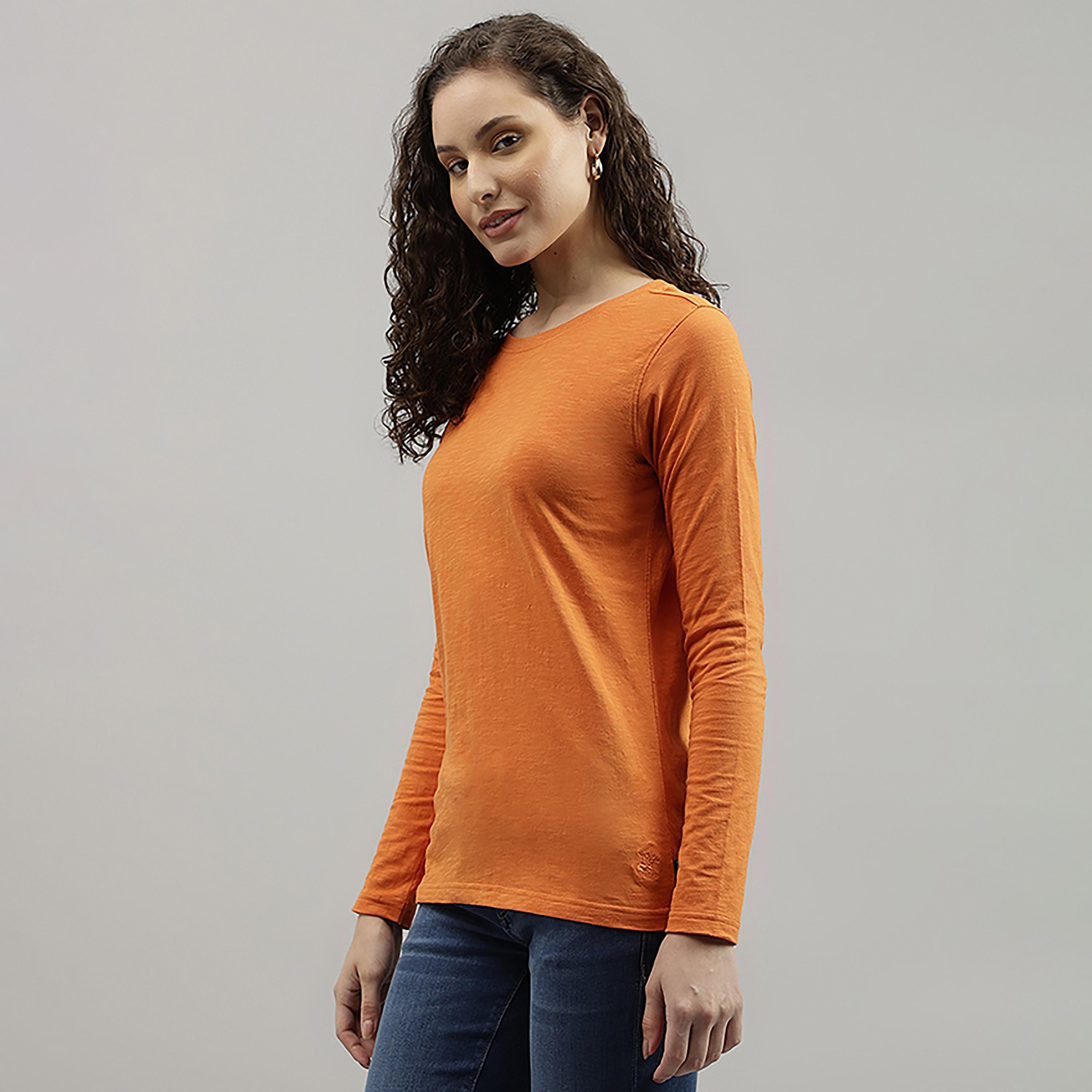تي شيرت بيفرلي هيلز بولو كلوب بياقة دائرية وأكمام طويلة مع شعار-women-clothing-tshirts-image-2