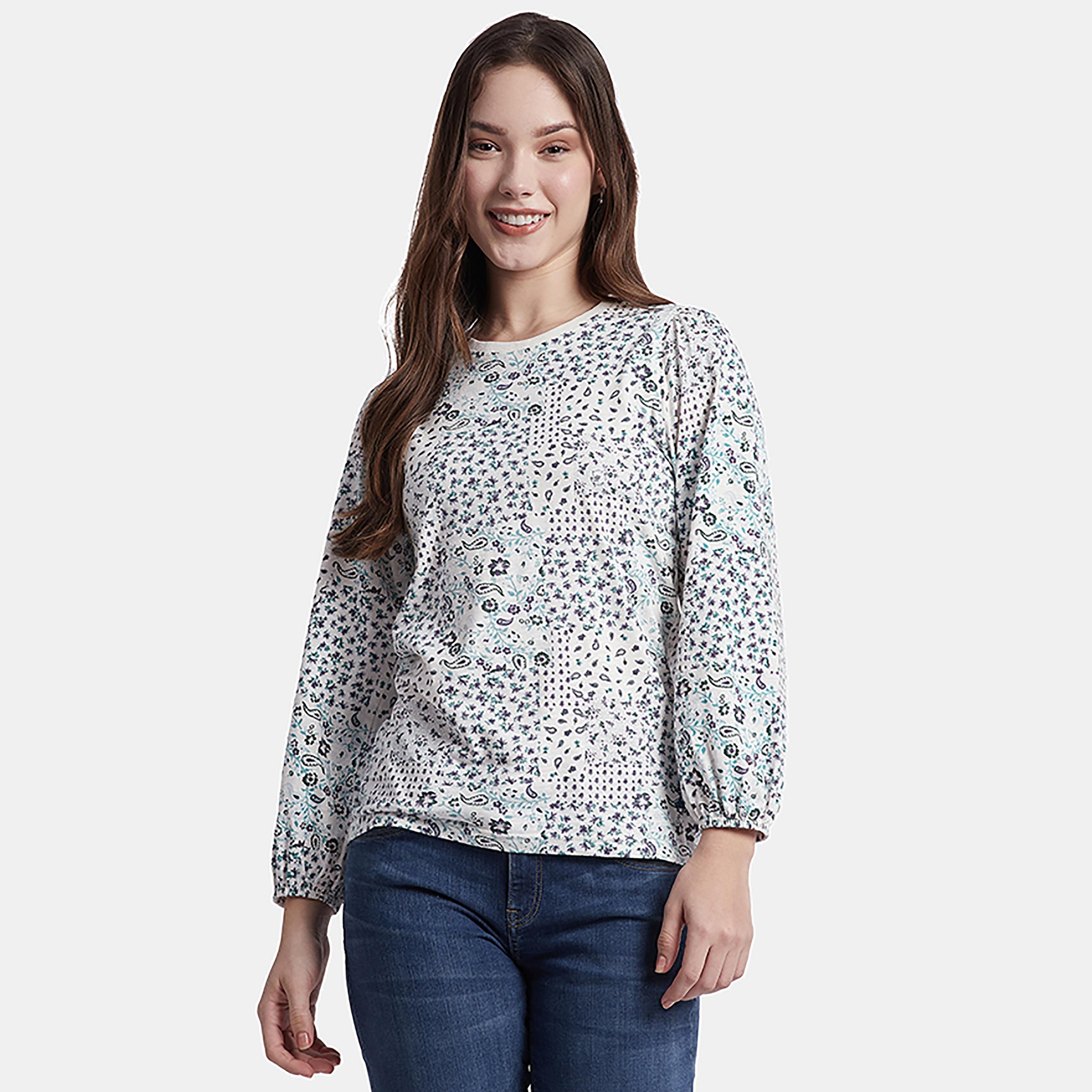 Beverly Hills Polo Club Printed Round Neck Long Sleeves Top-PROMO_CP_BHPC_101125-image-1