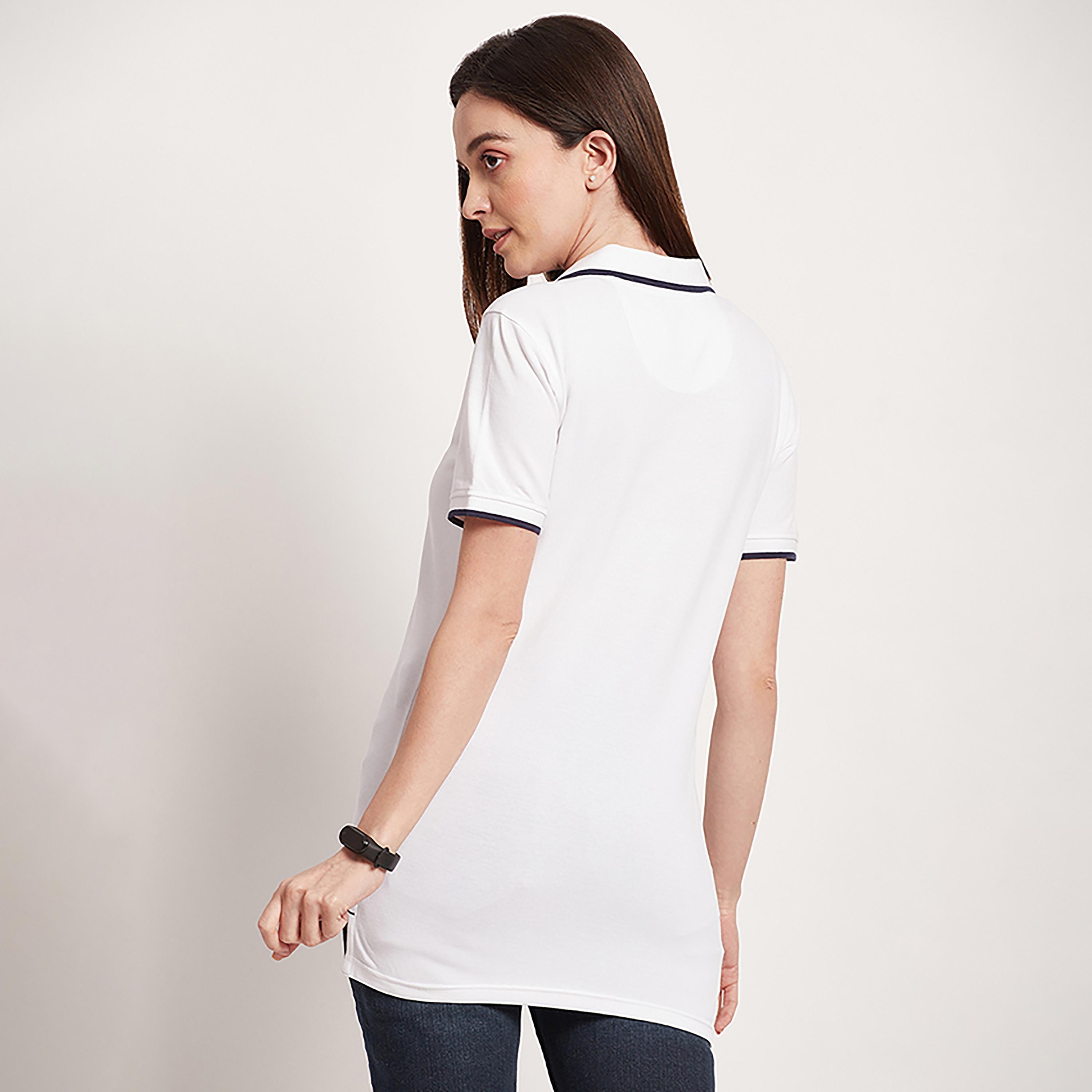 تي شيرت بولو من بيفرلي هيلز بولو كلوب بأكمام قصيرة مع شعار-women-clothing-tshirts-image-6